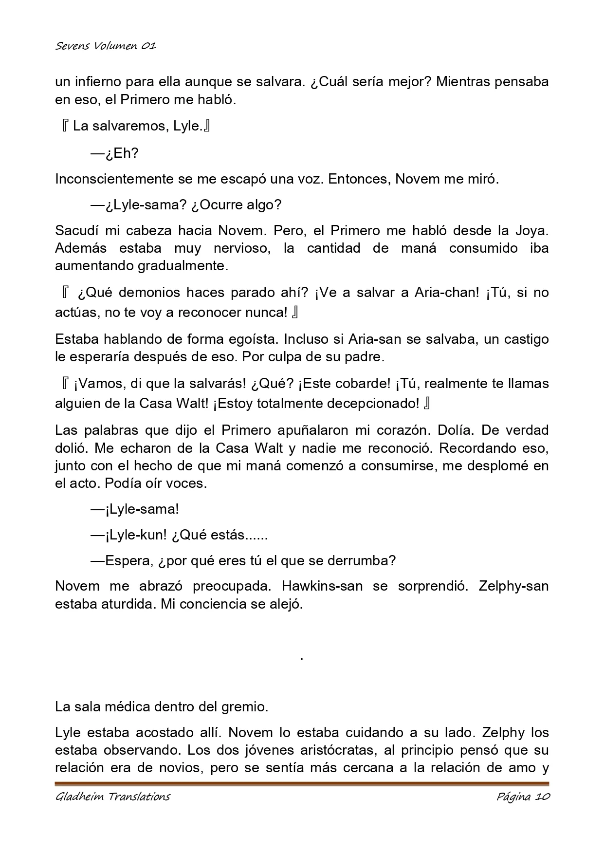 Página 10 del Manga