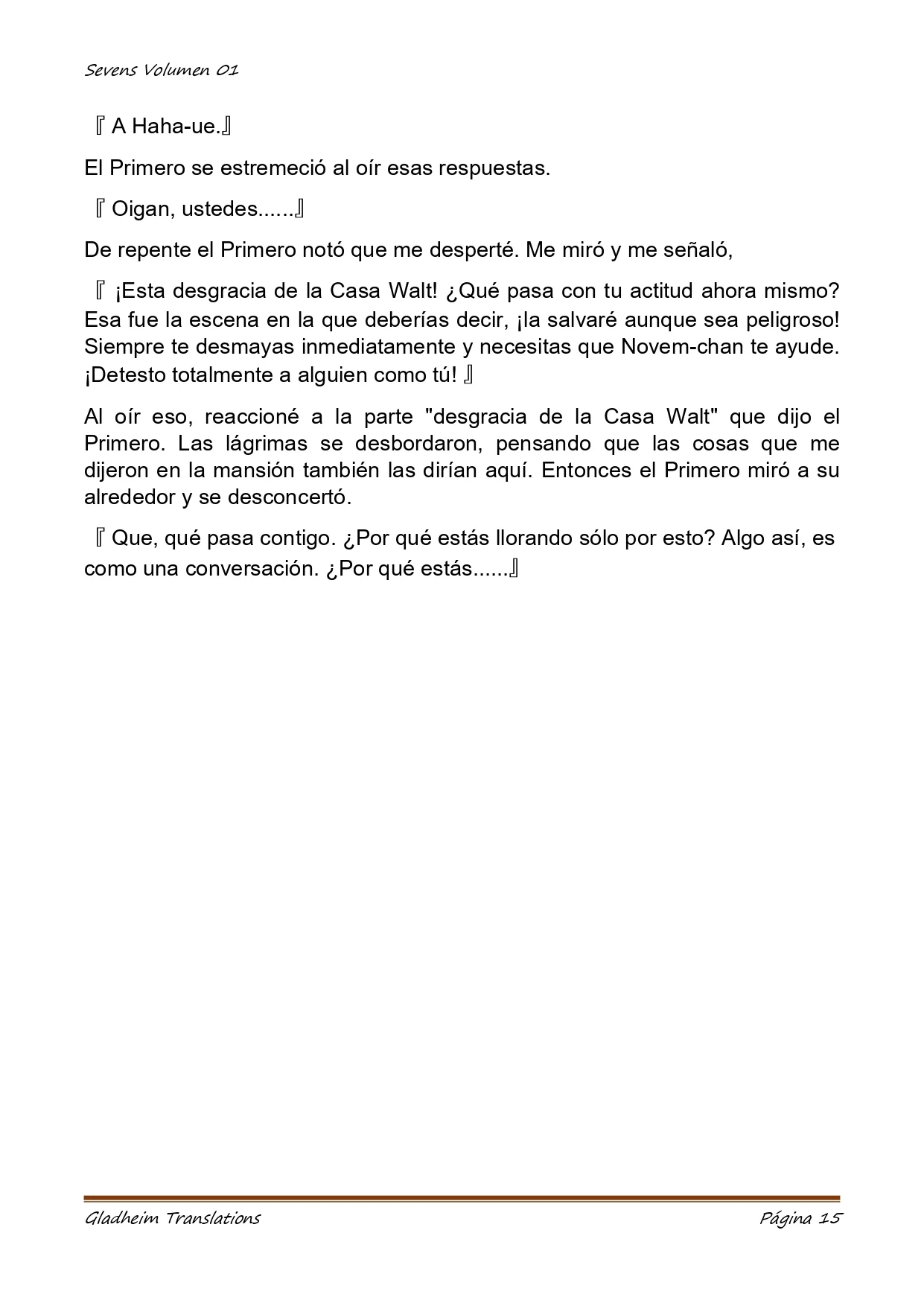 Página 15 del Manga