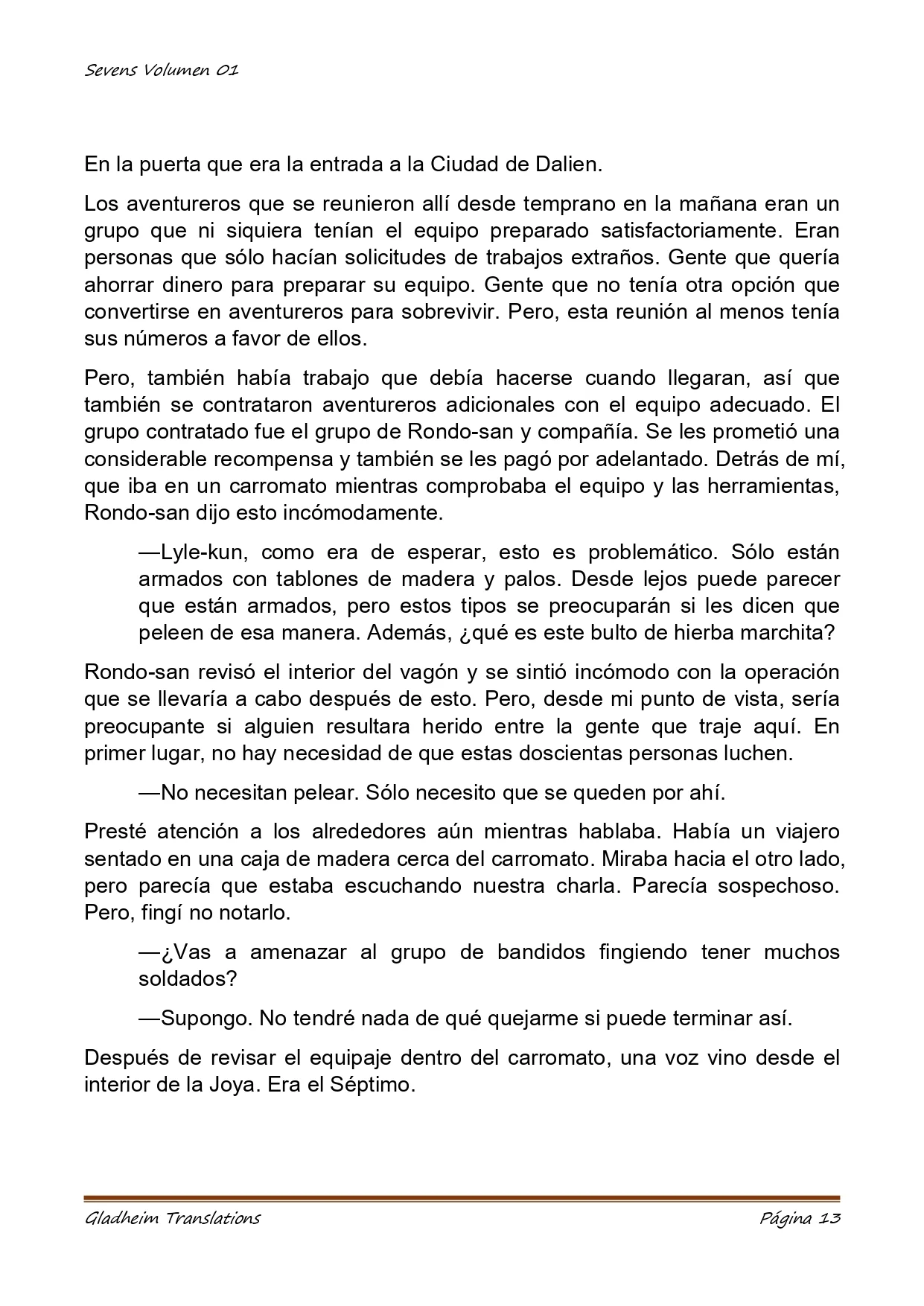 Página 13 del Manga