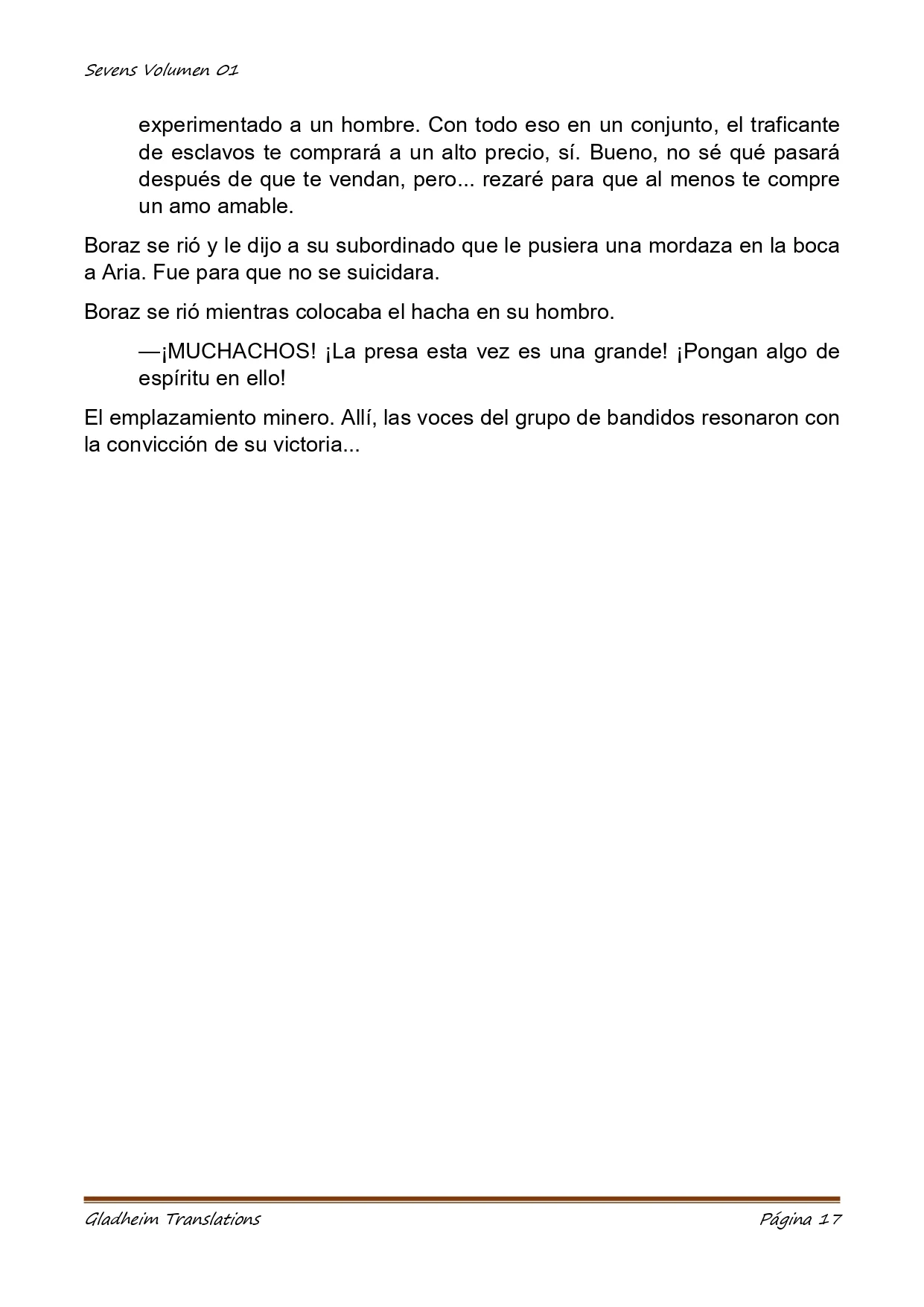 Página 17 del Manga