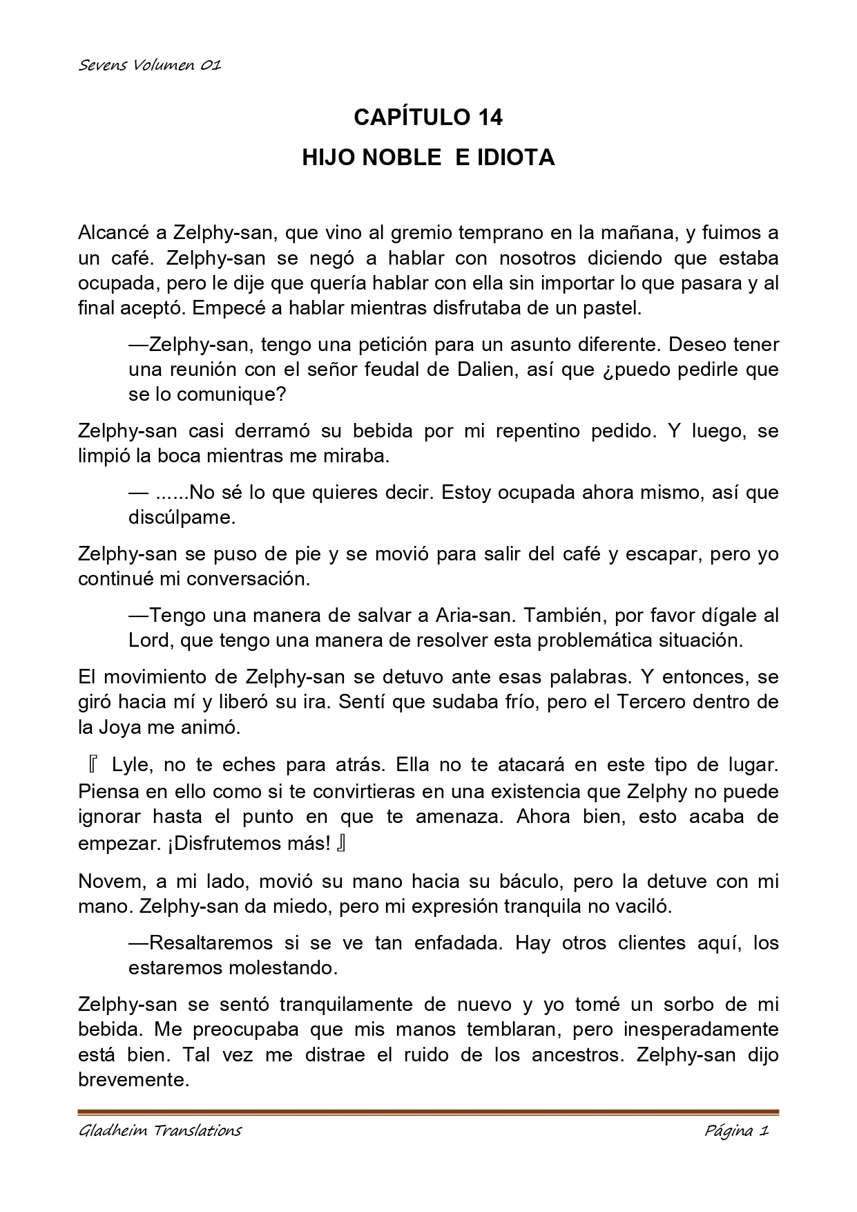 Página 19 del Manga