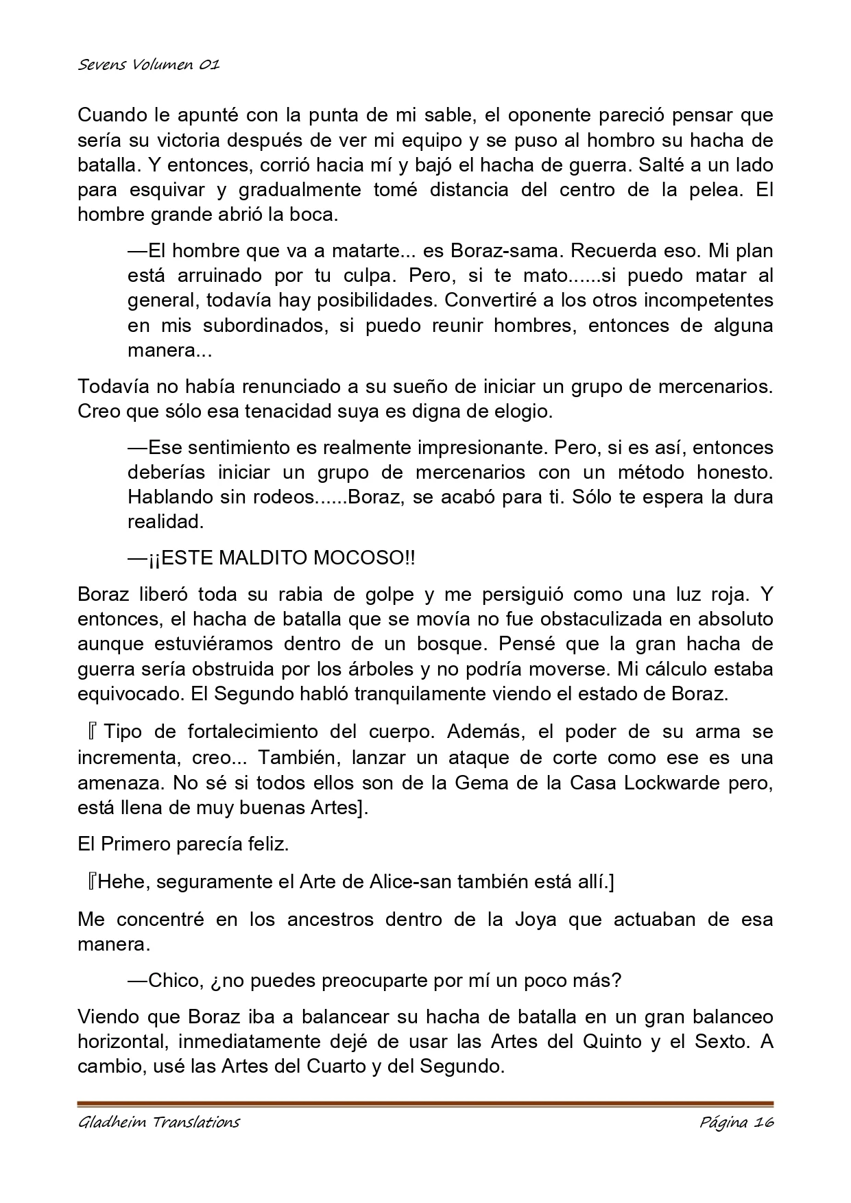 Página 16 del Manga