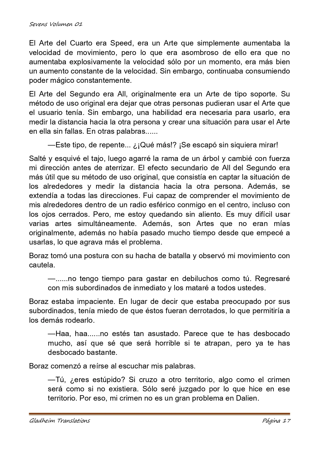 Página 17 del Manga