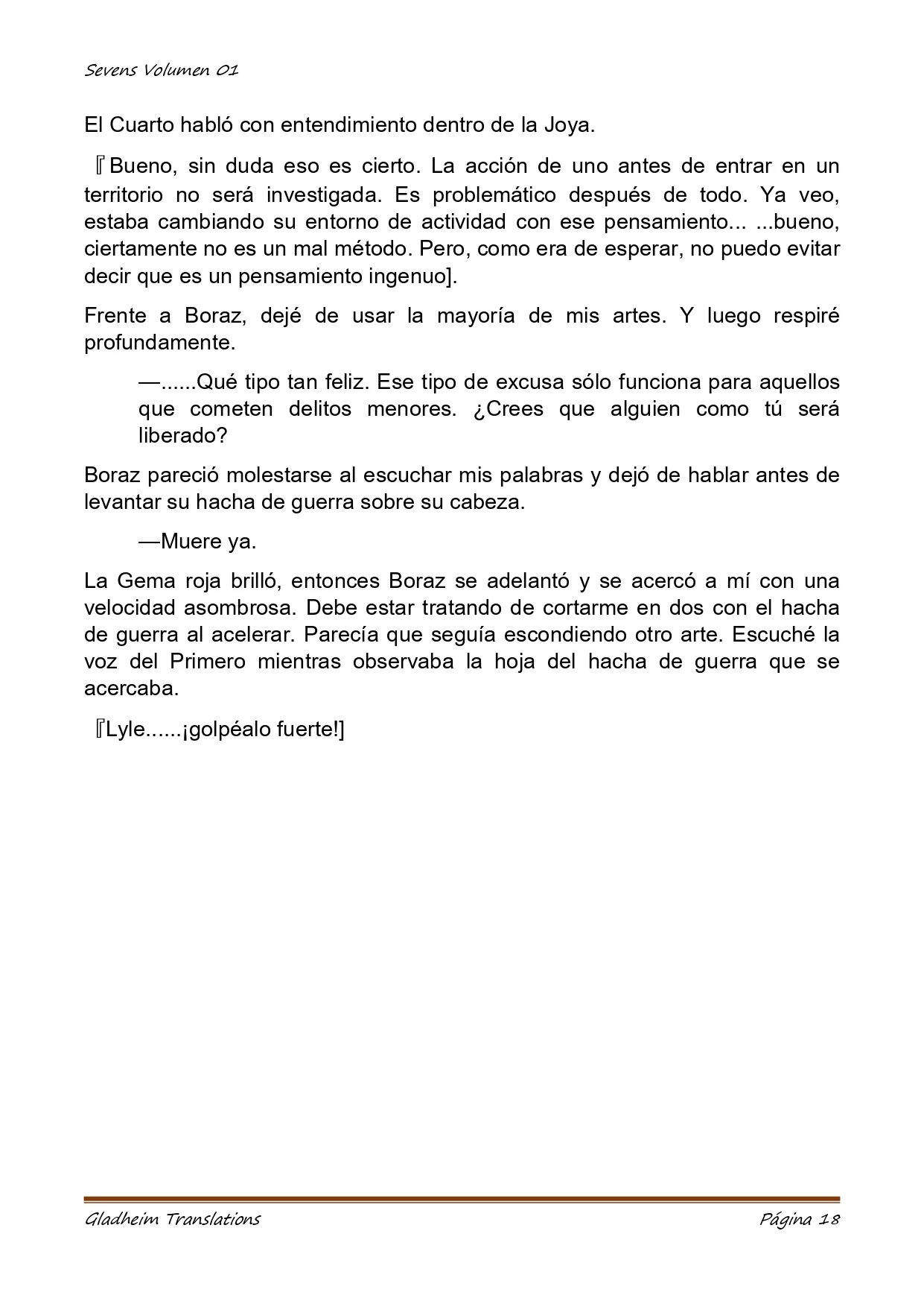 Página 18 del Manga