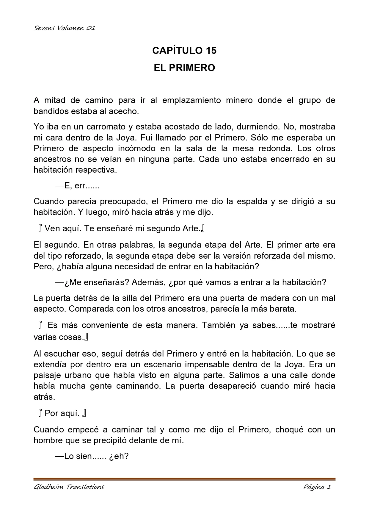 Página 20 del Manga