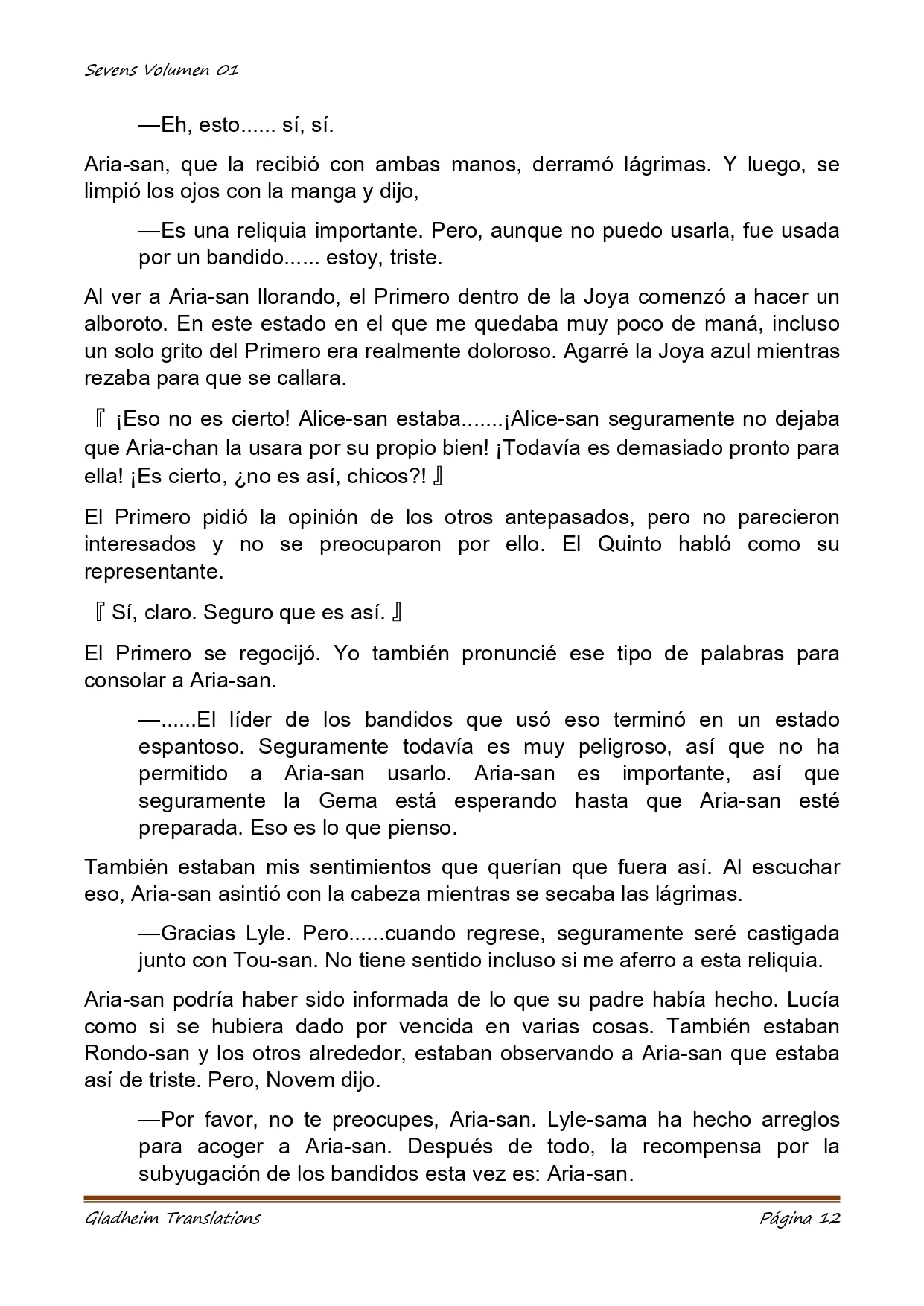 Página 12 del Manga