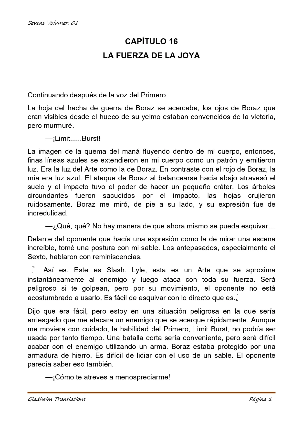 Página 18 del Manga