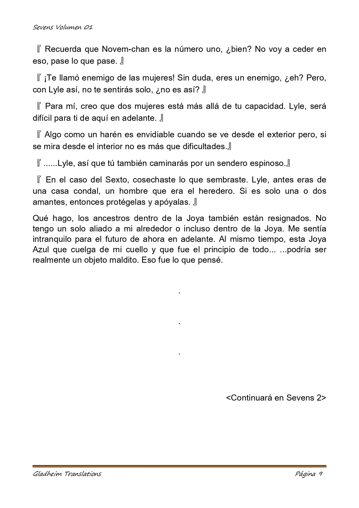 Página 9 del Manga