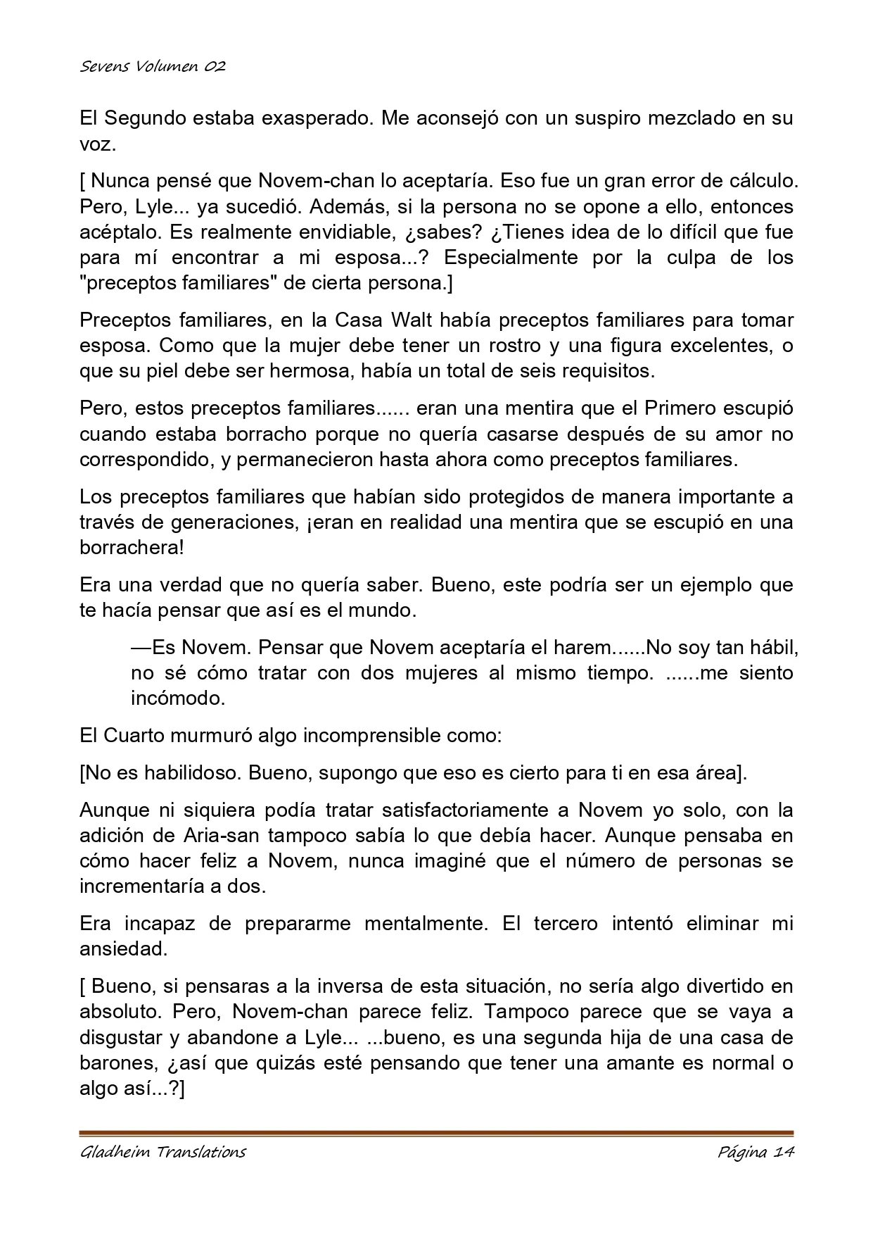 Página 14 del Manga