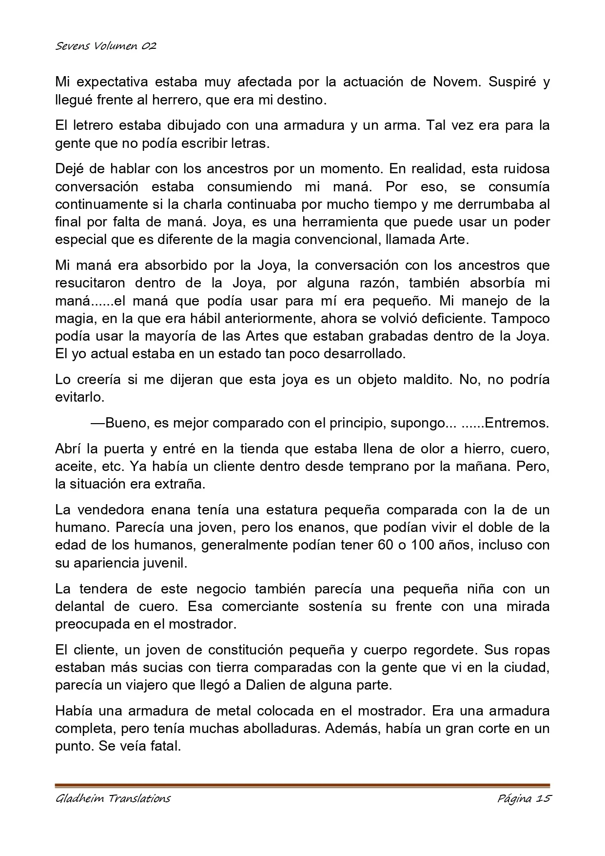 Página 15 del Manga