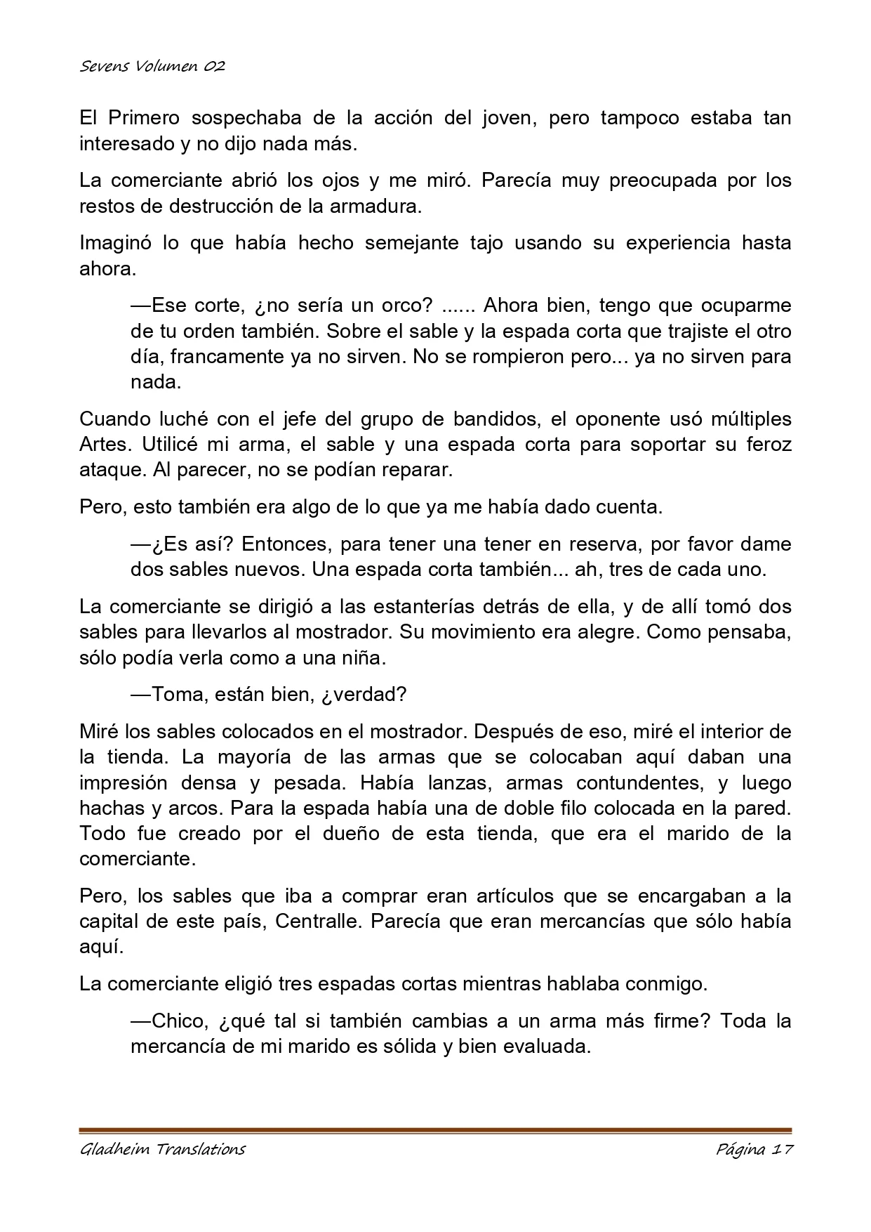 Página 17 del Manga