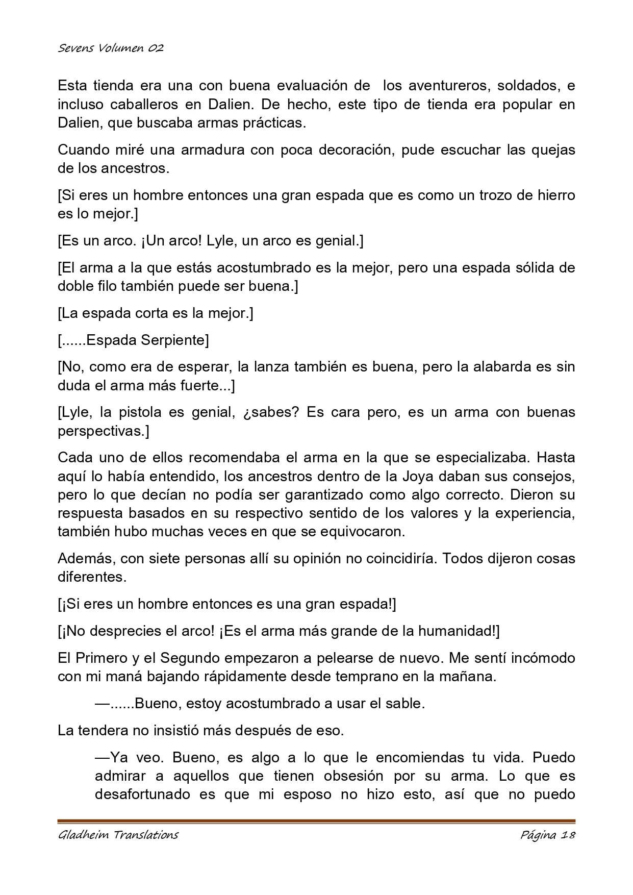 Página 18 del Manga