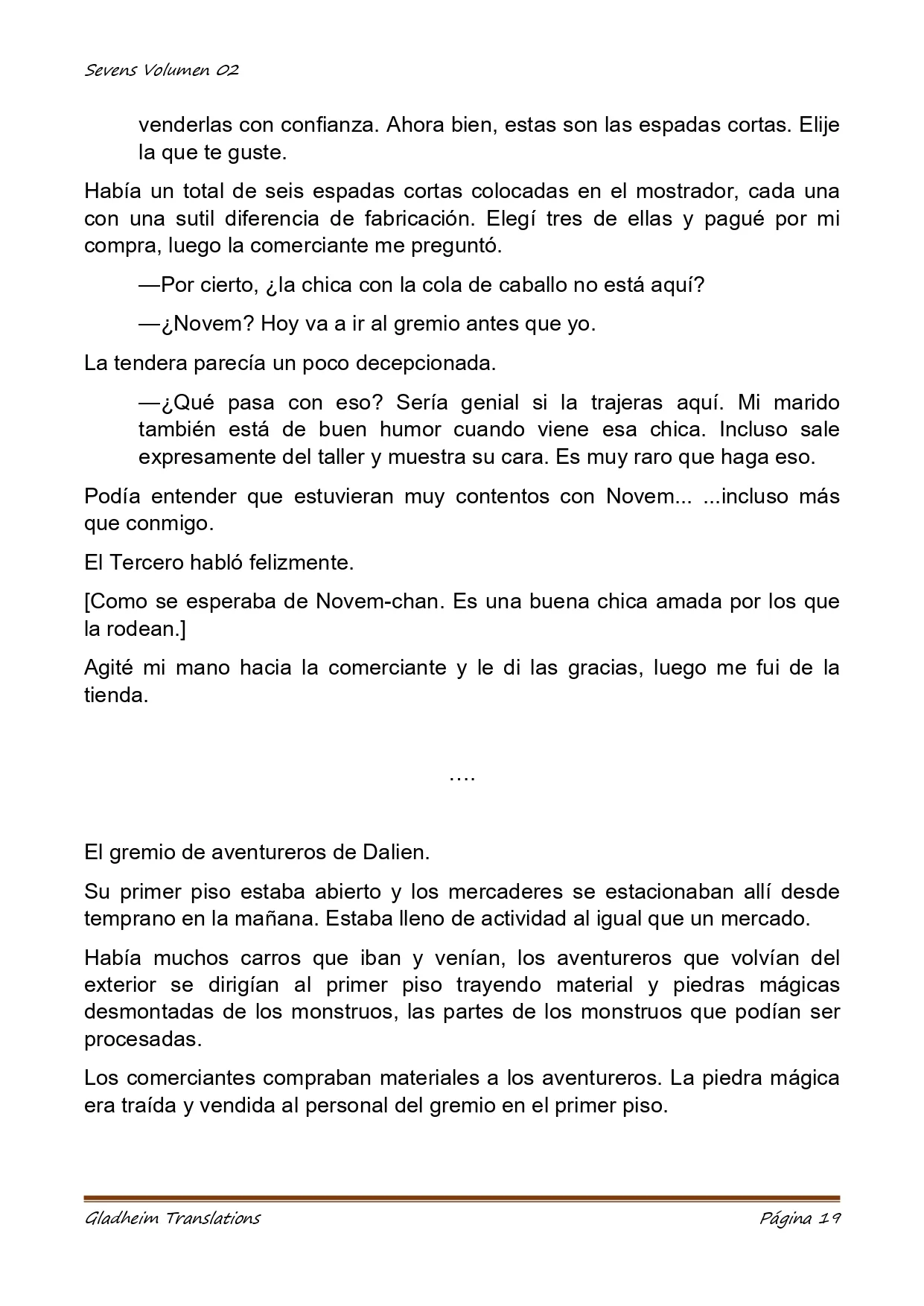 Página 19 del Manga