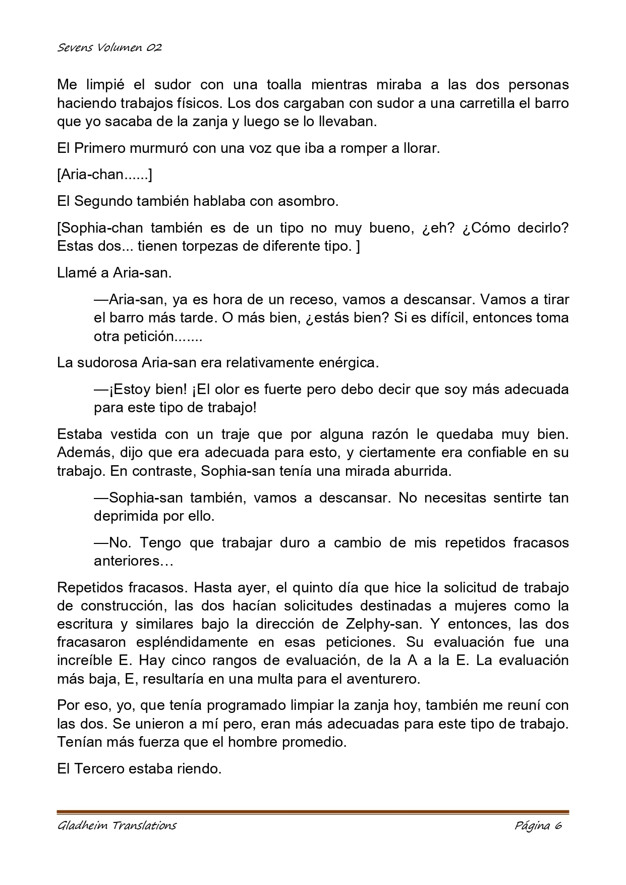 Página 6 del Manga