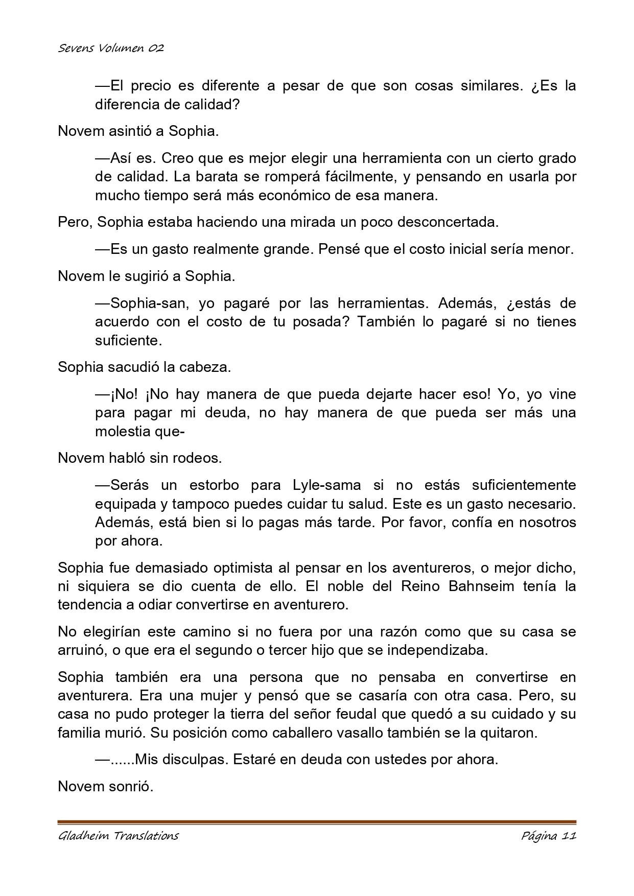 Página 11 del Manga