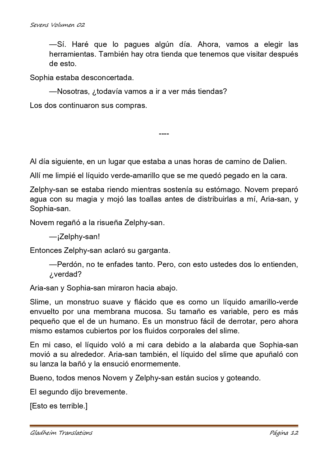 Página 12 del Manga