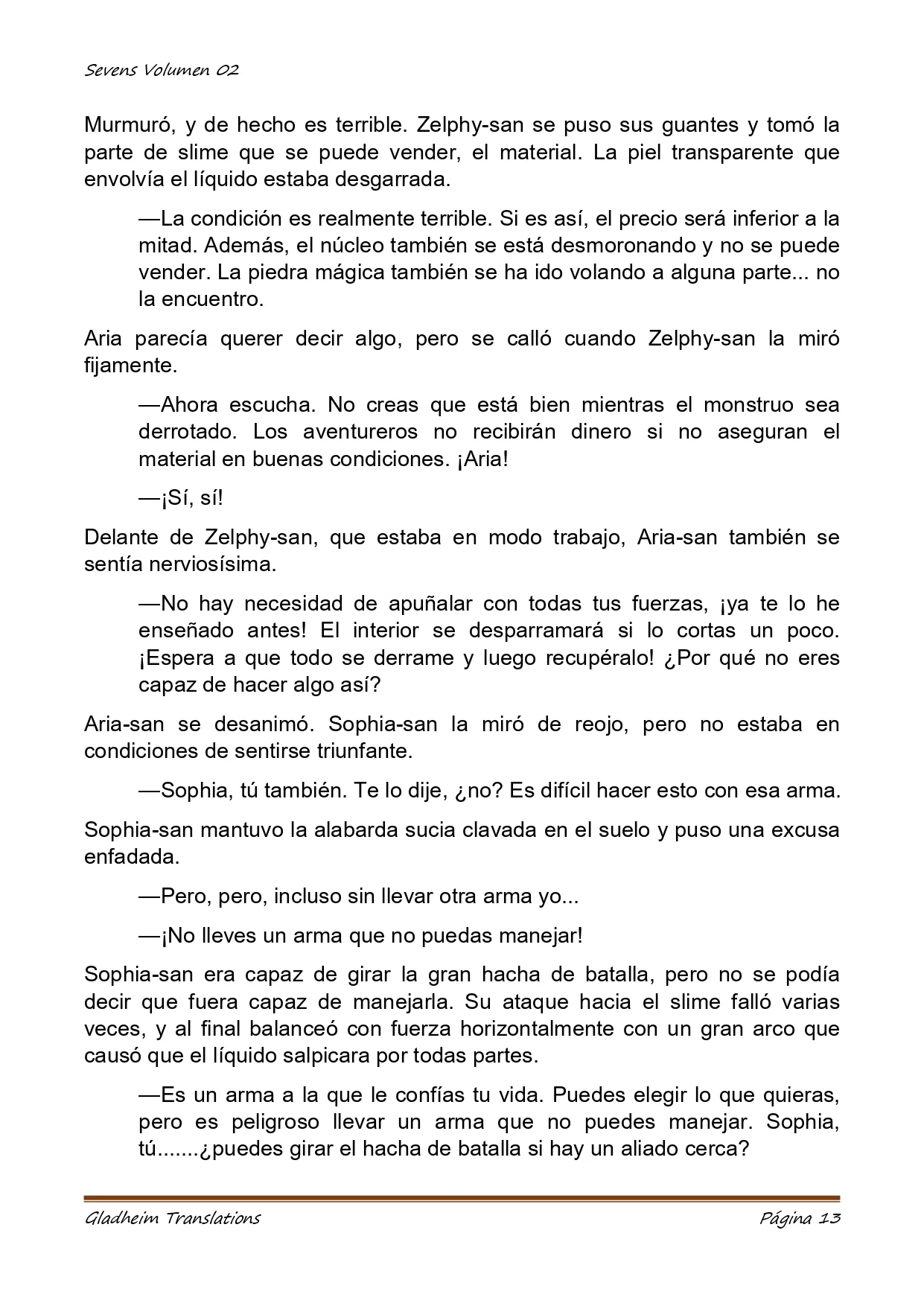 Página 13 del Manga