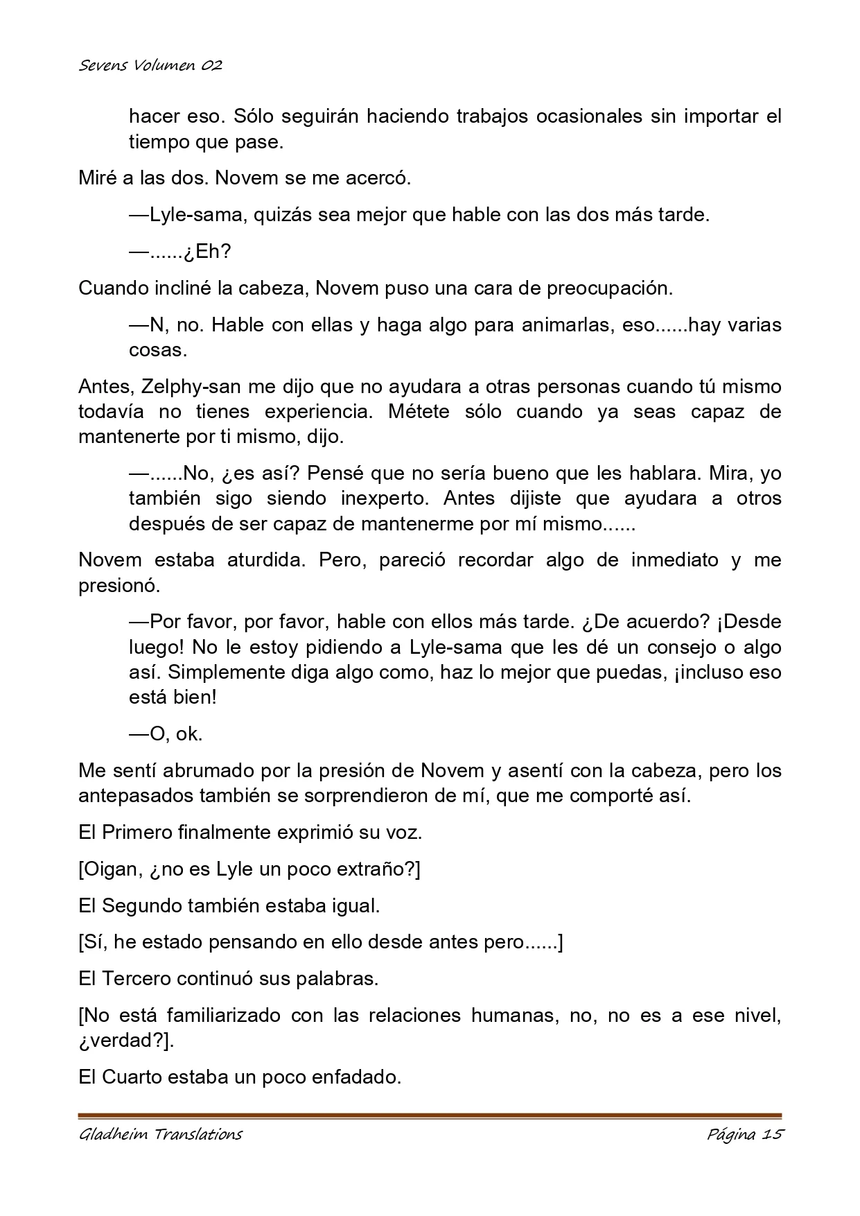 Página 15 del Manga