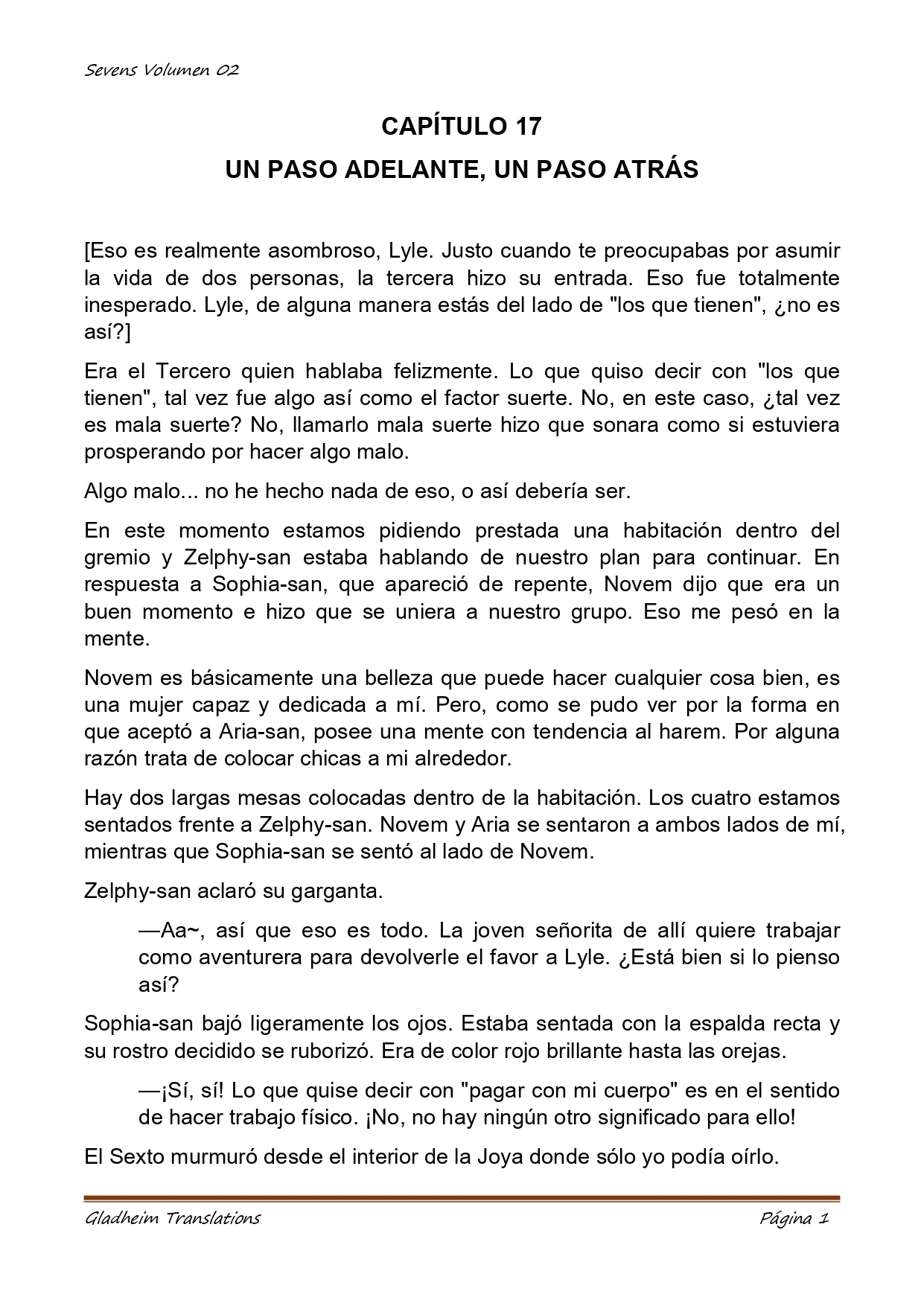 Página 18 del Manga