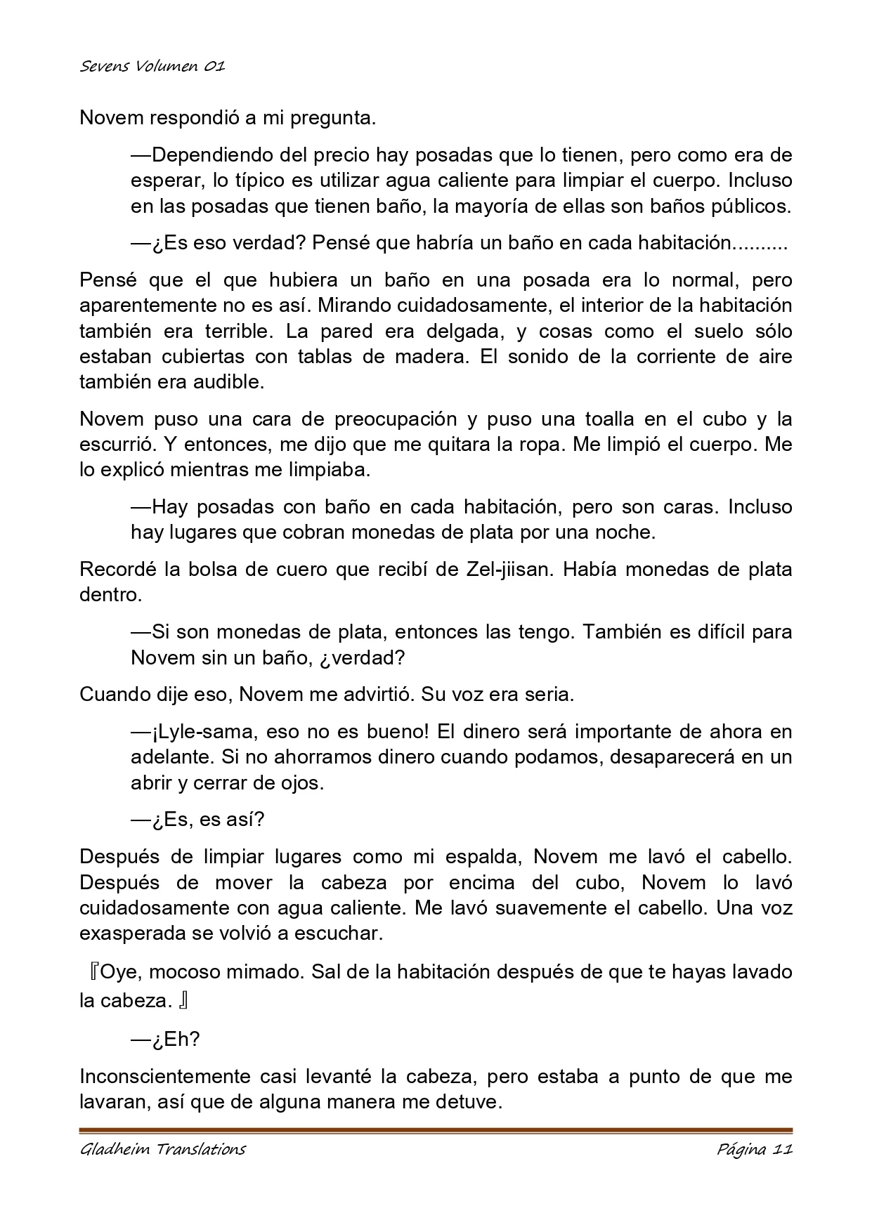 Página 11 del Manga