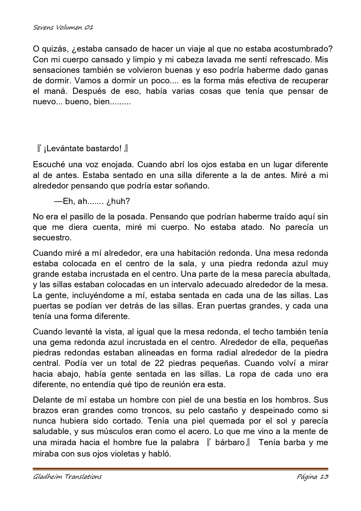 Página 13 del Manga