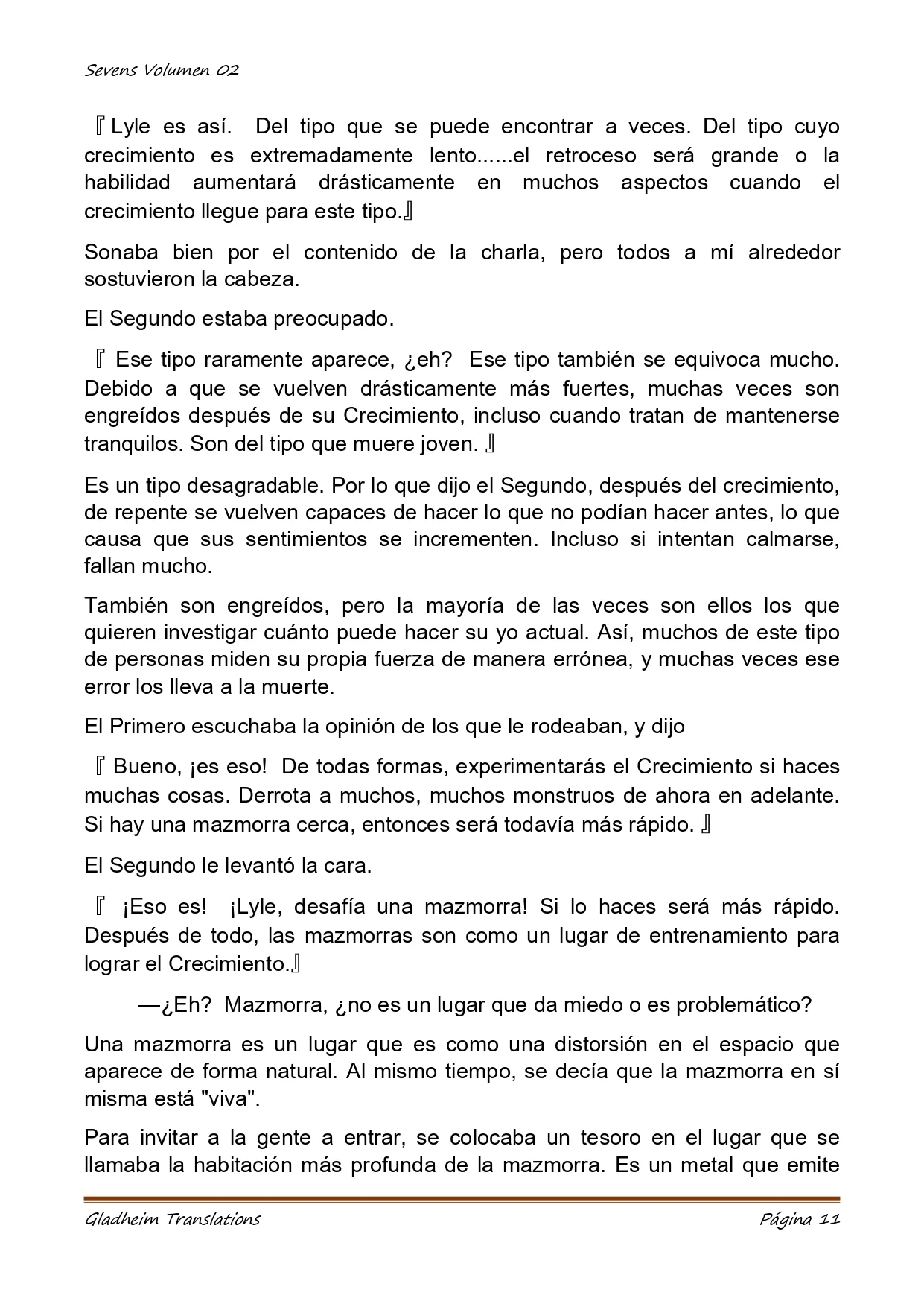 Página 11 del Manga