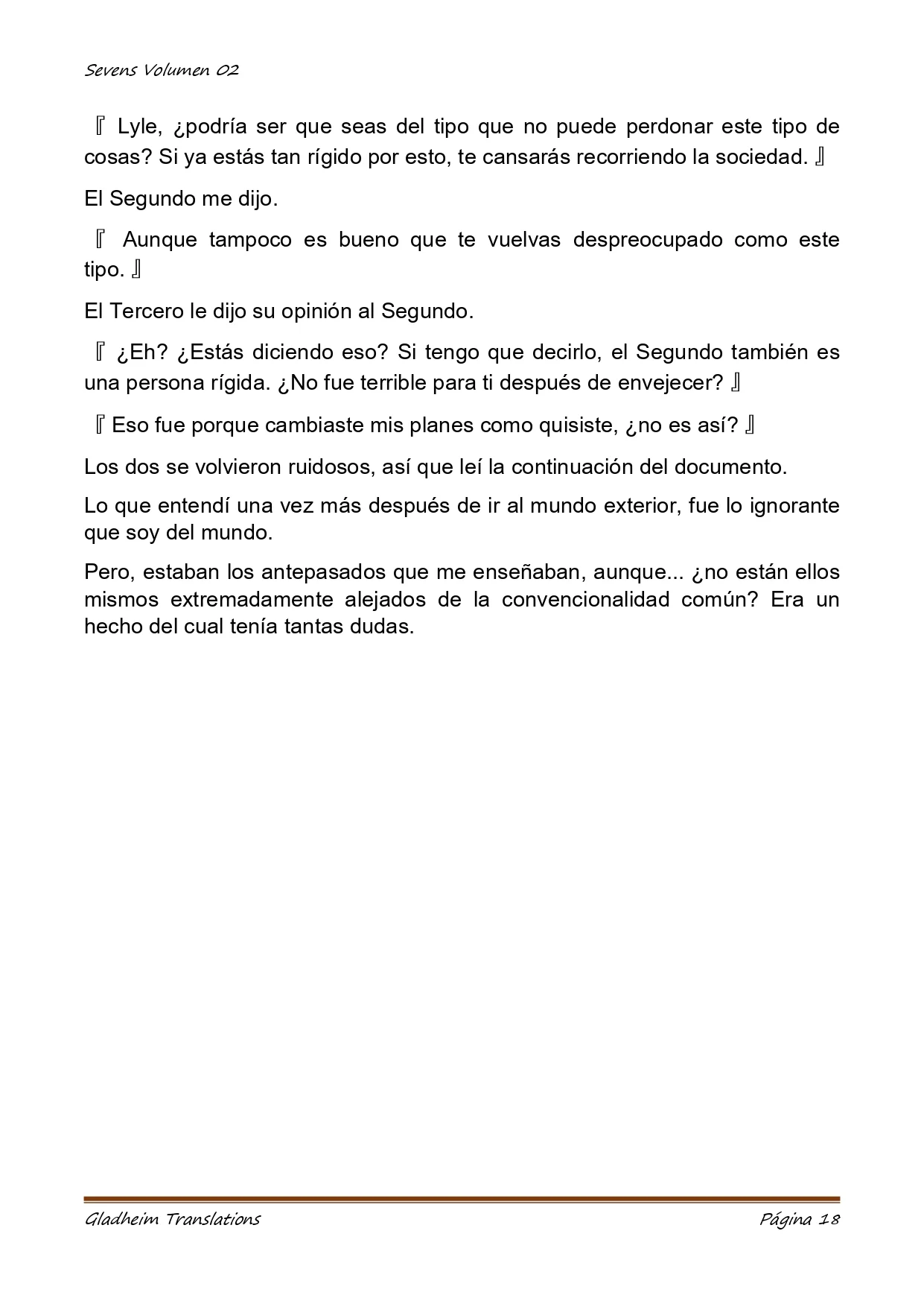 Página 18 del Manga