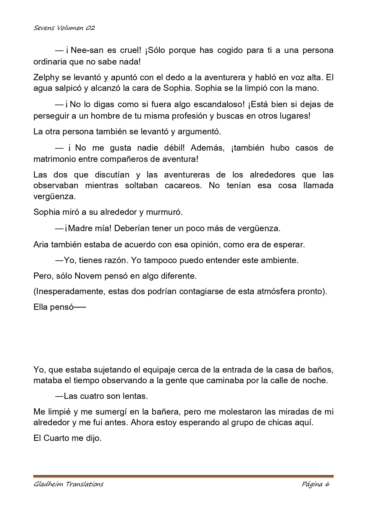 Página 6 del Manga