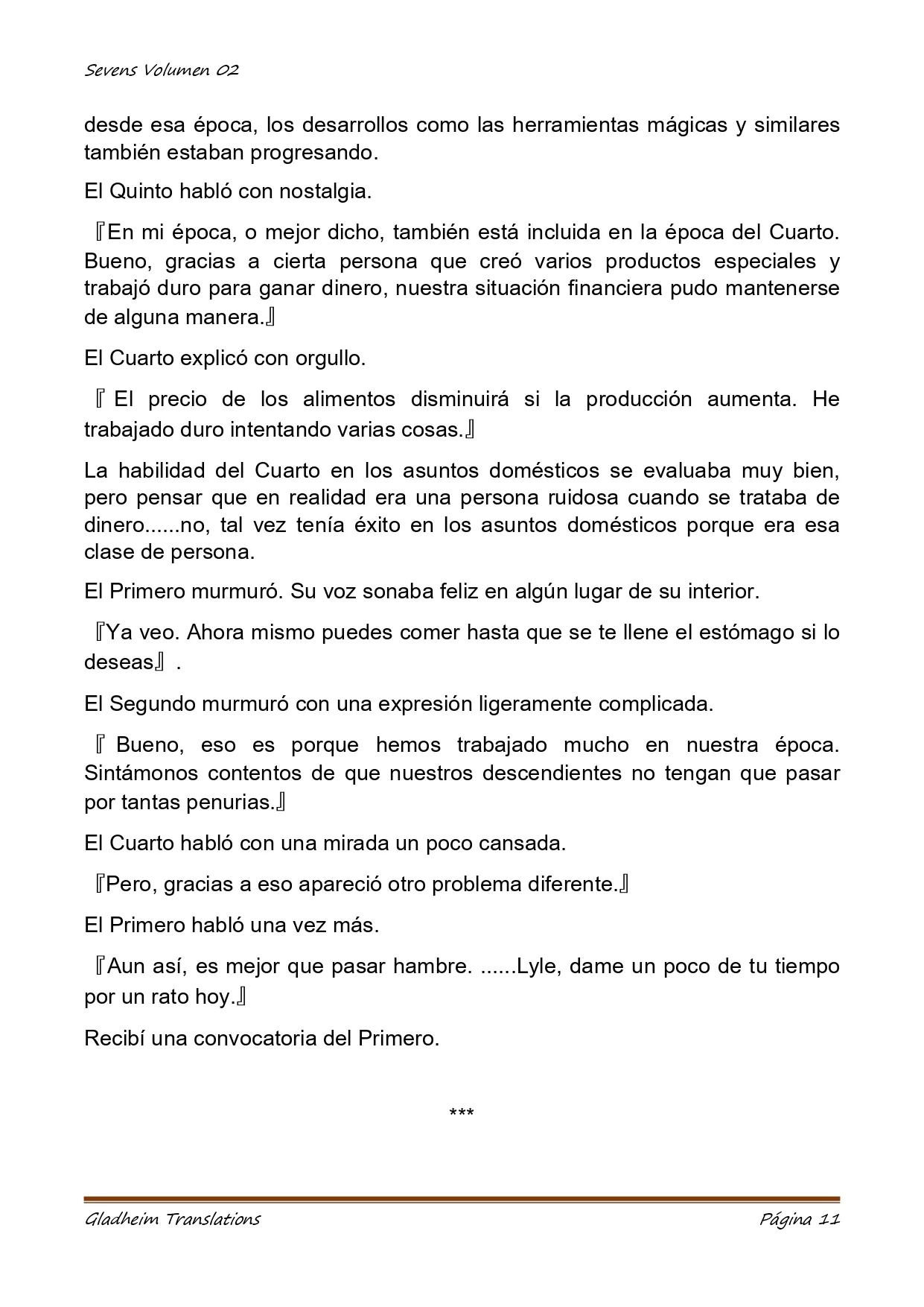 Página 11 del Manga