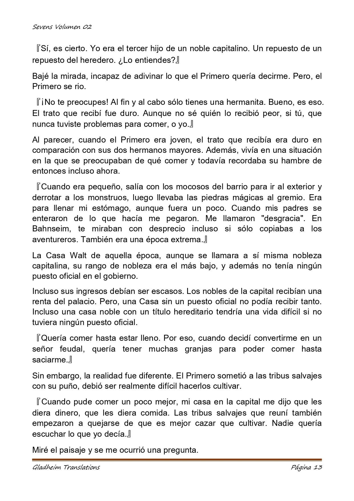 Página 13 del Manga