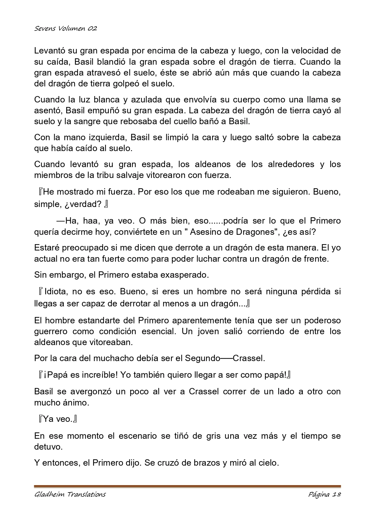 Página 18 del Manga