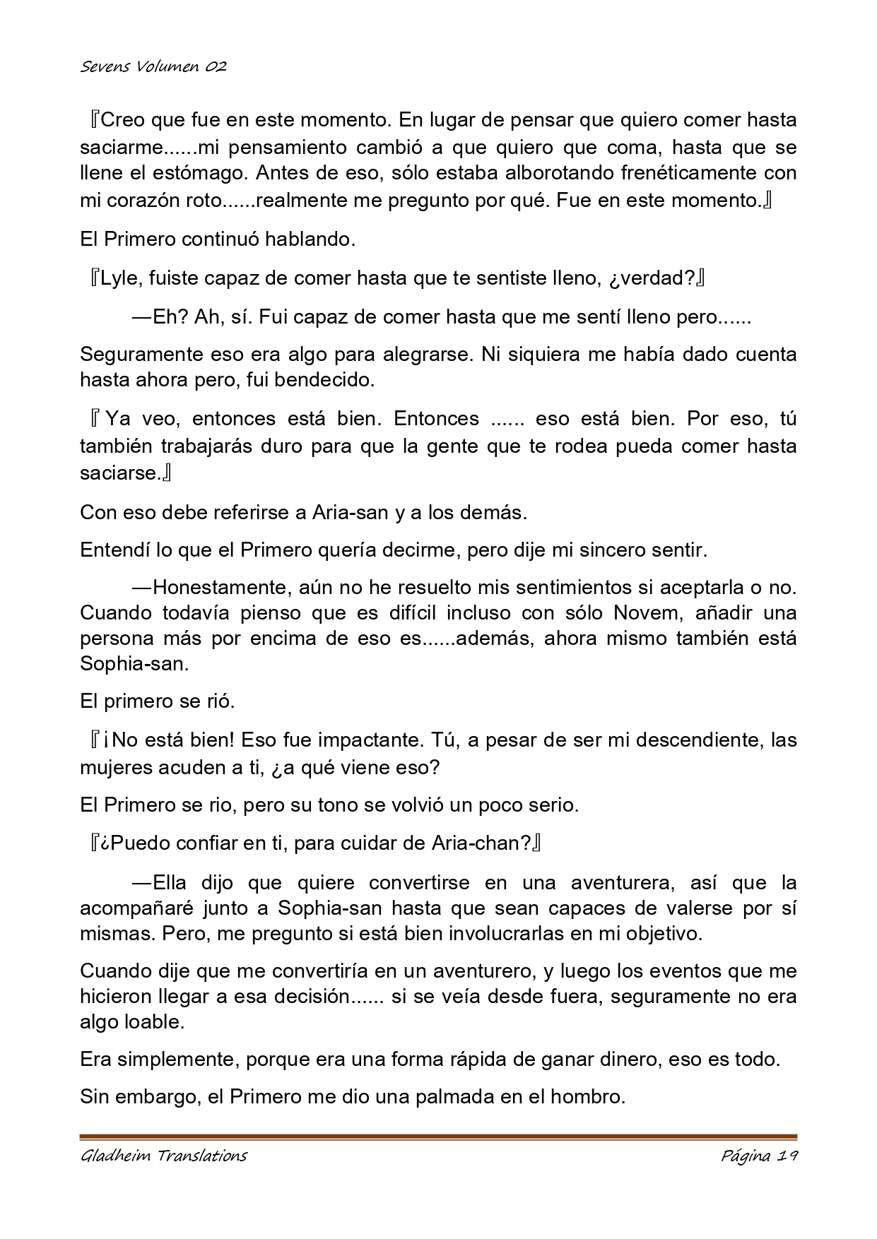 Página 19 del Manga