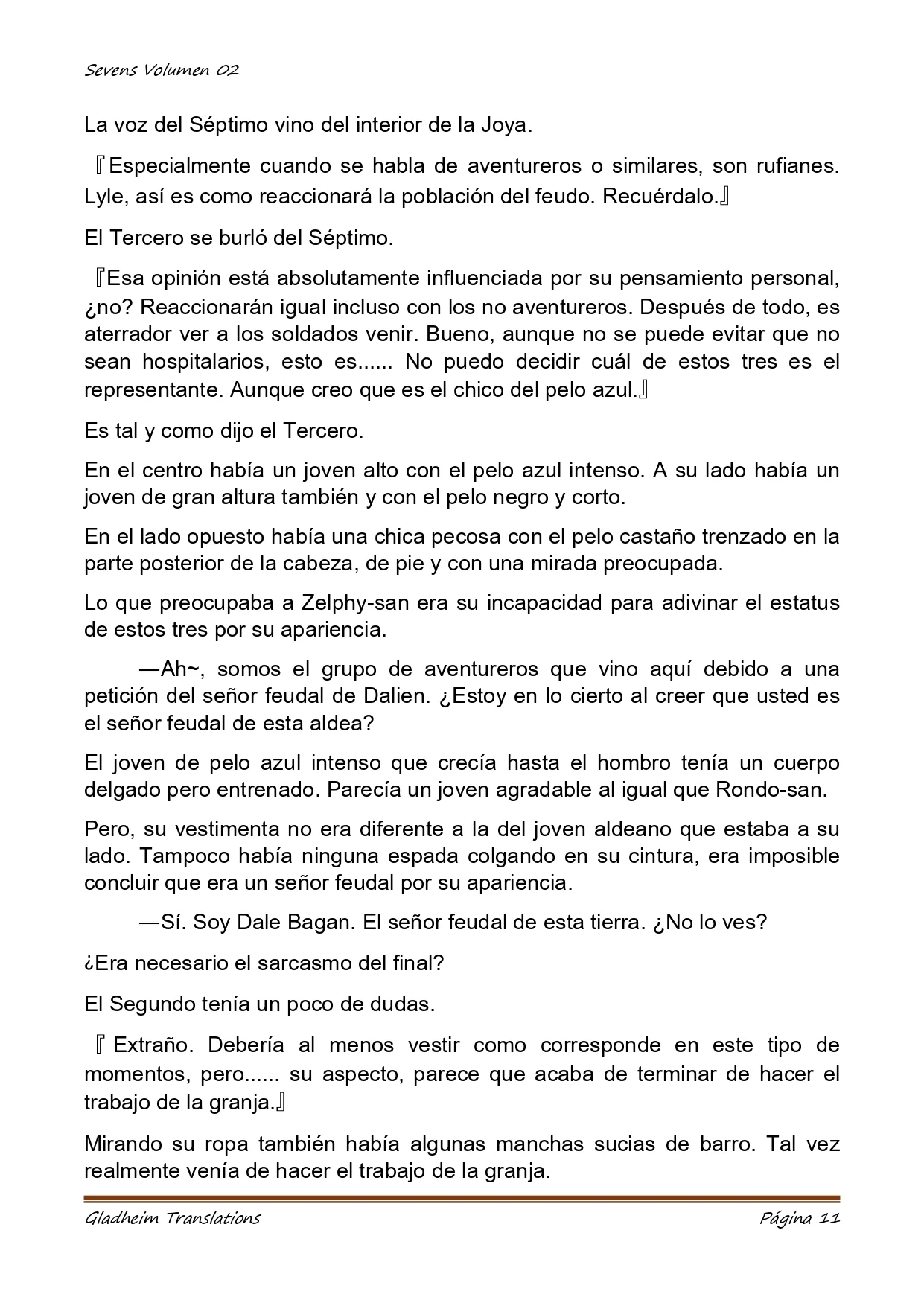 Página 11 del Manga