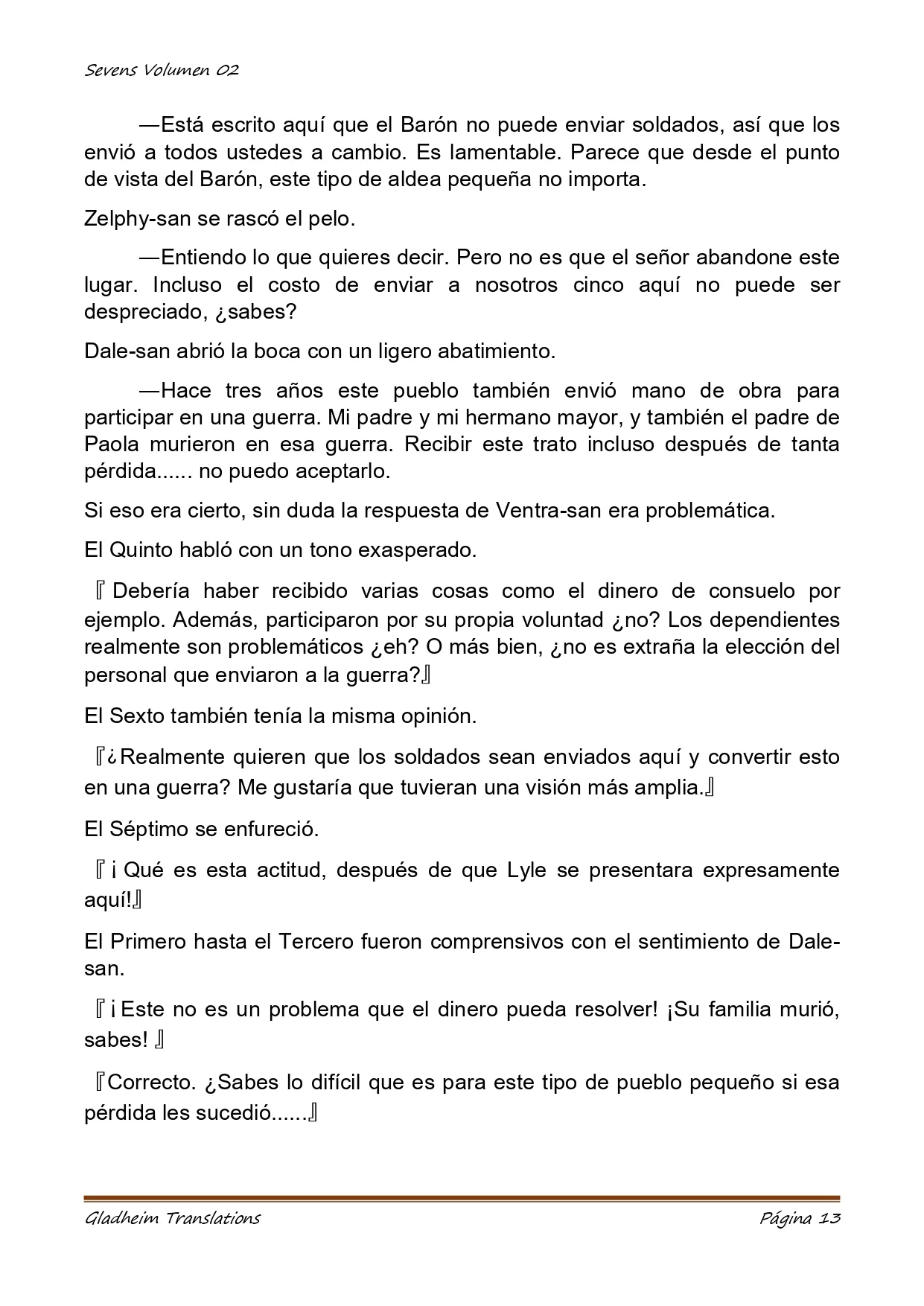 Página 13 del Manga