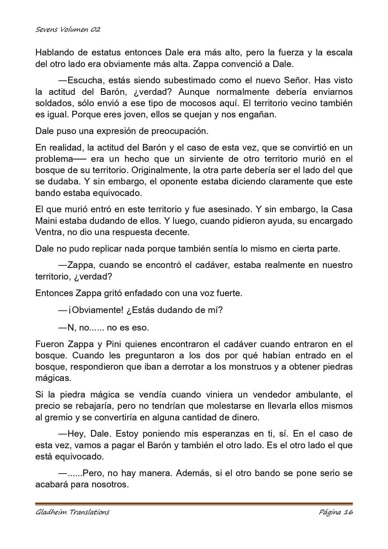 Página 16 del Manga