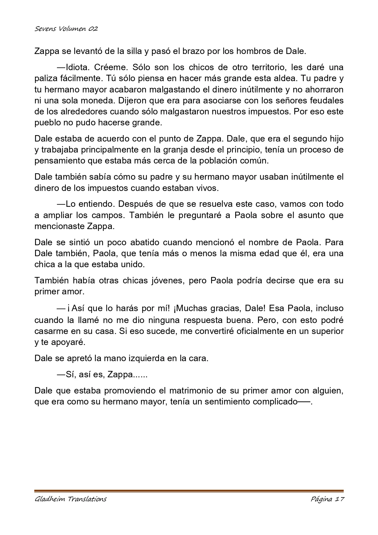 Página 17 del Manga