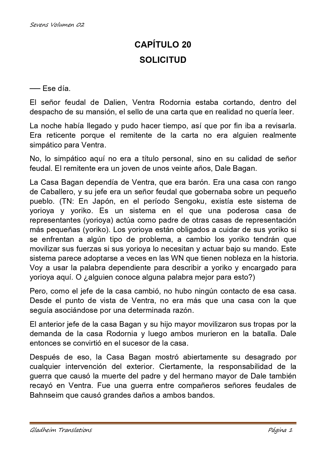 Página 19 del Manga