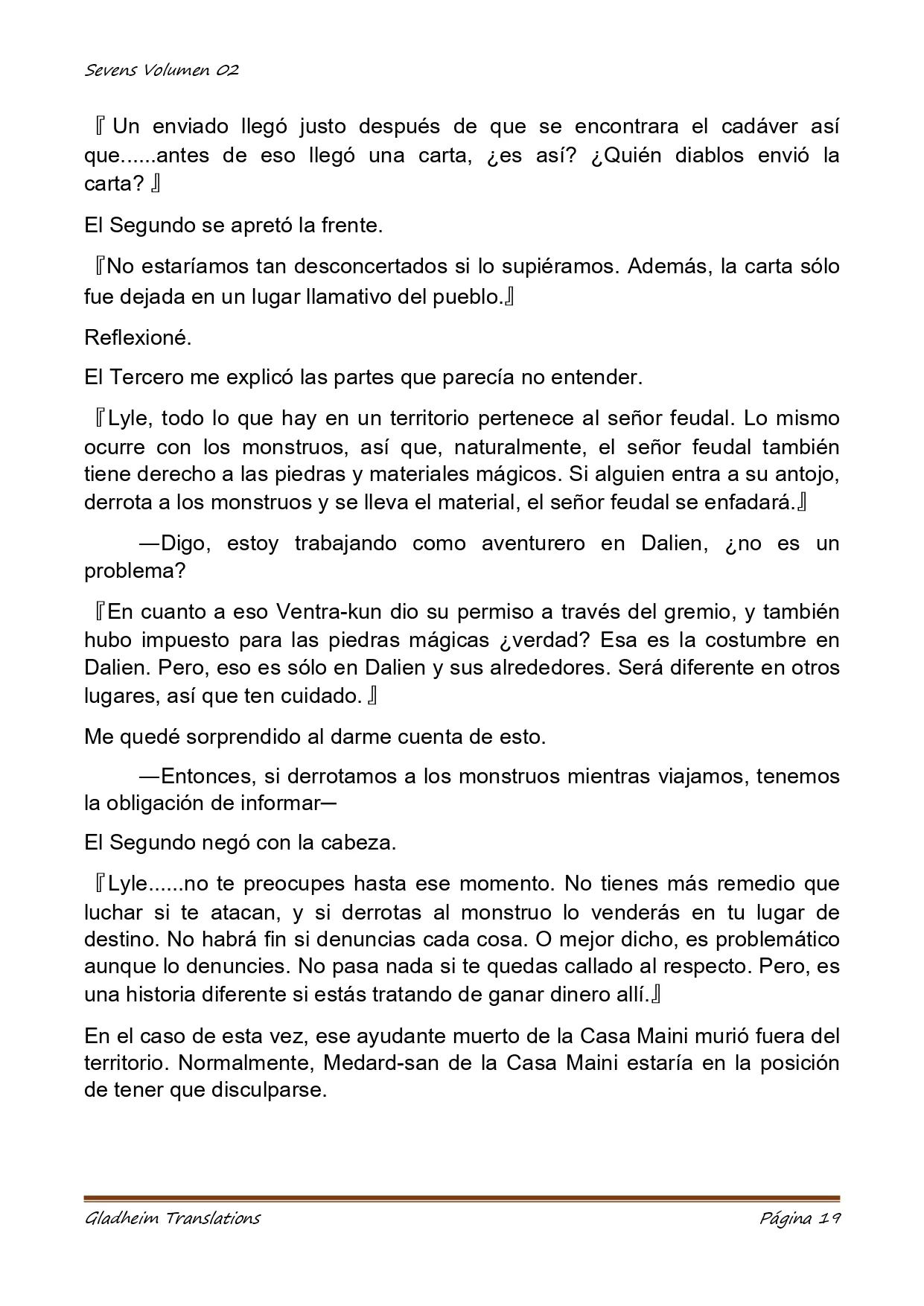 Página 19 del Manga