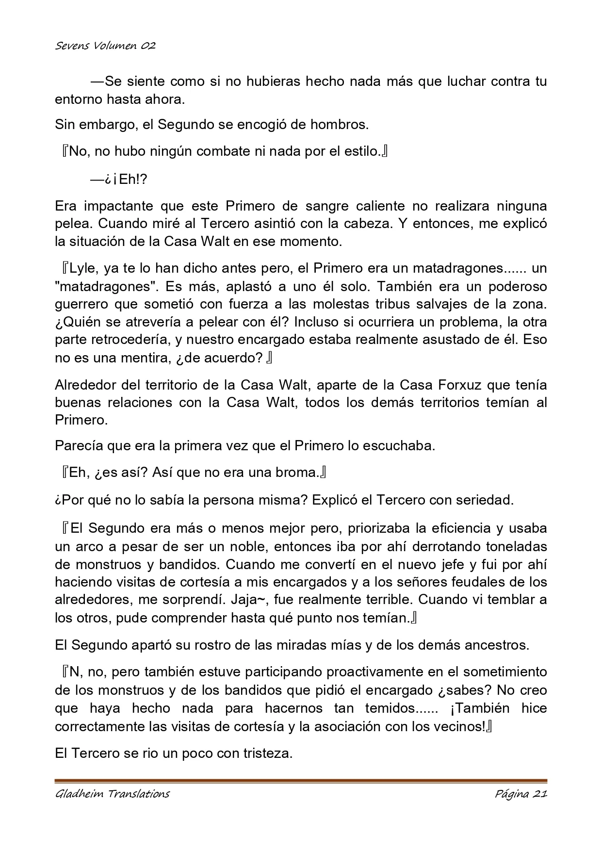 Página 21 del Manga