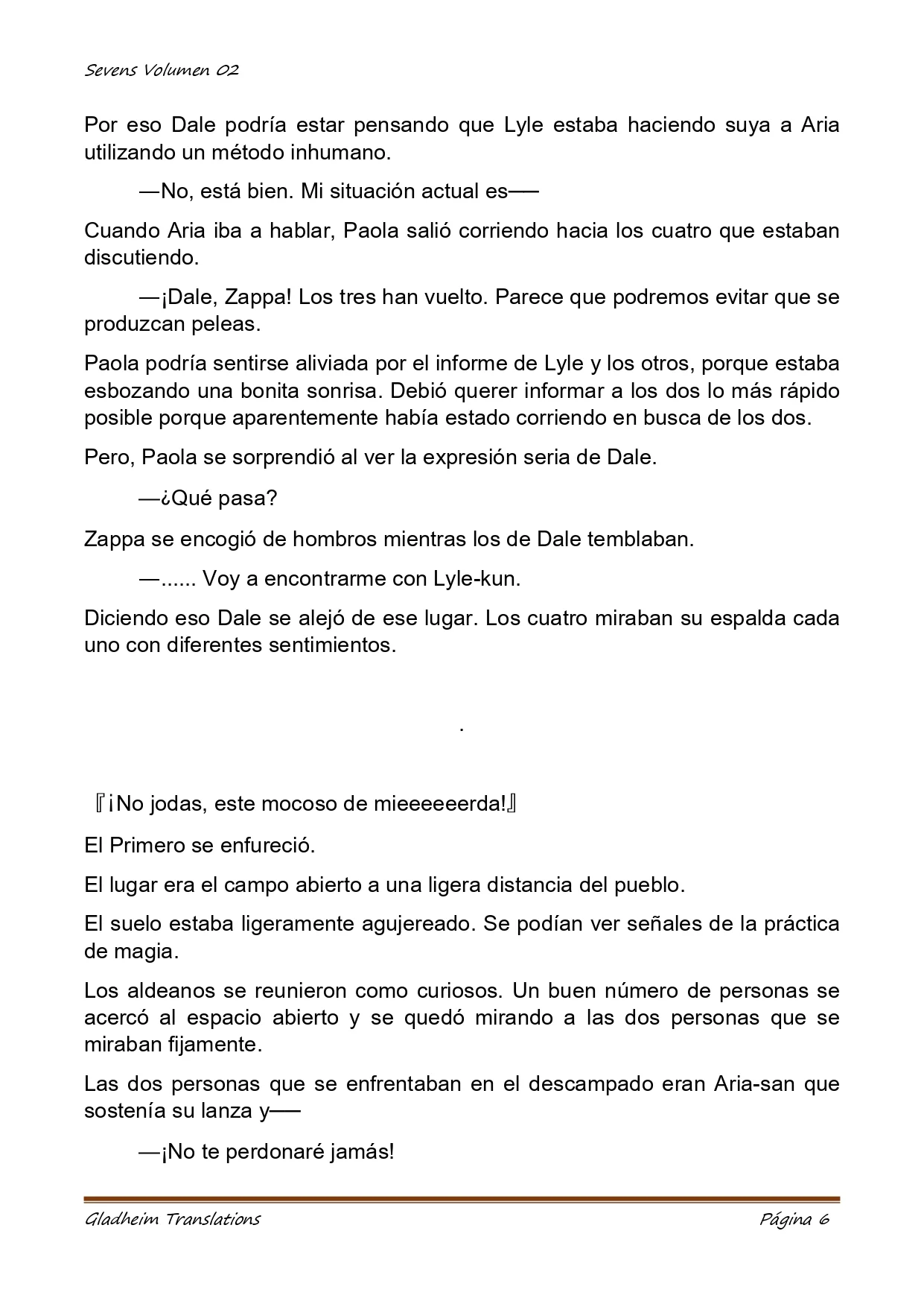 Página 6 del Manga