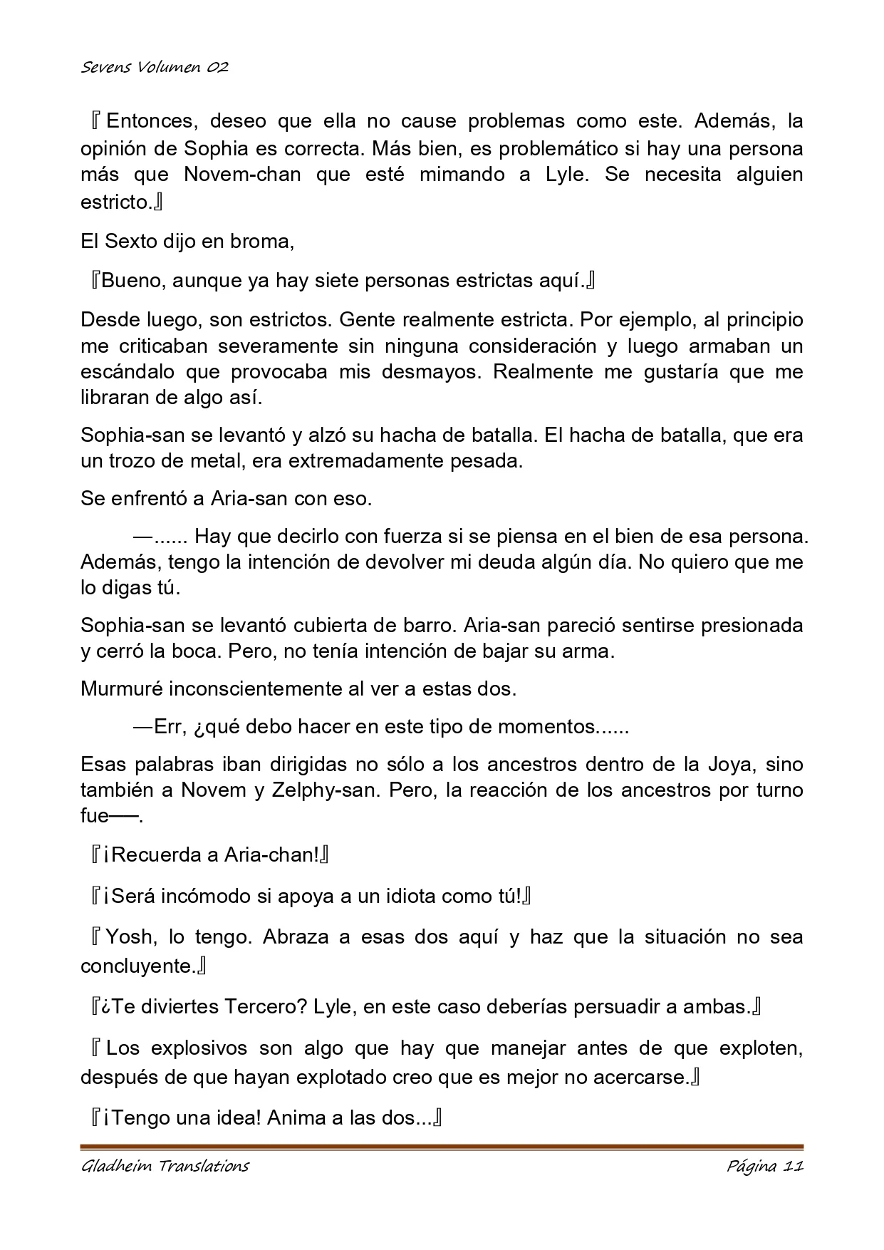 Página 11 del Manga