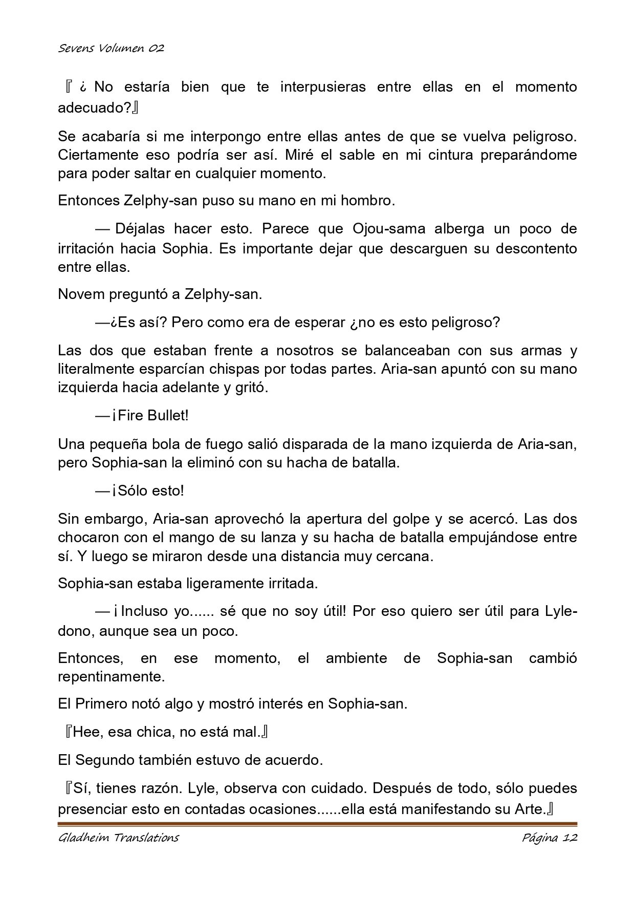 Página 12 del Manga