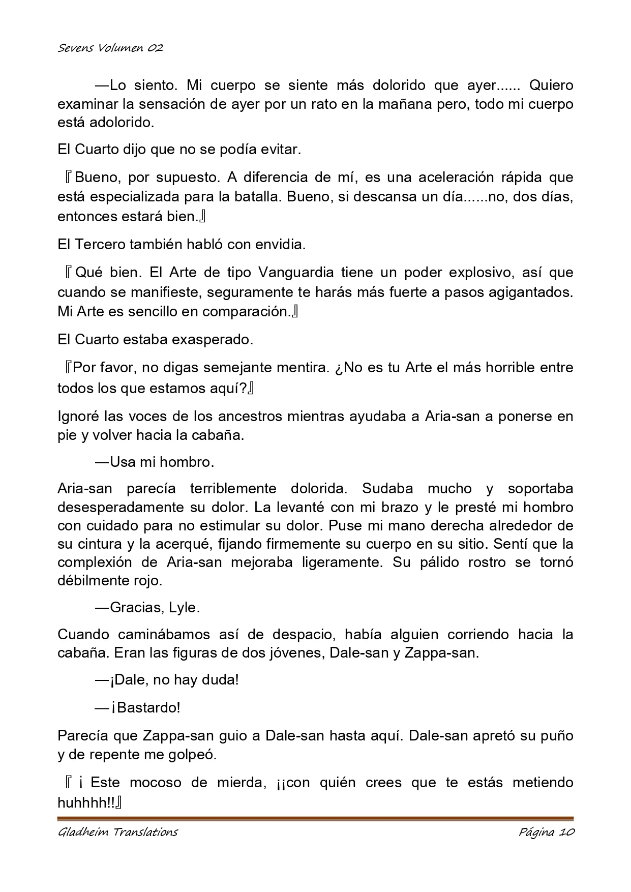 Página 10 del Manga