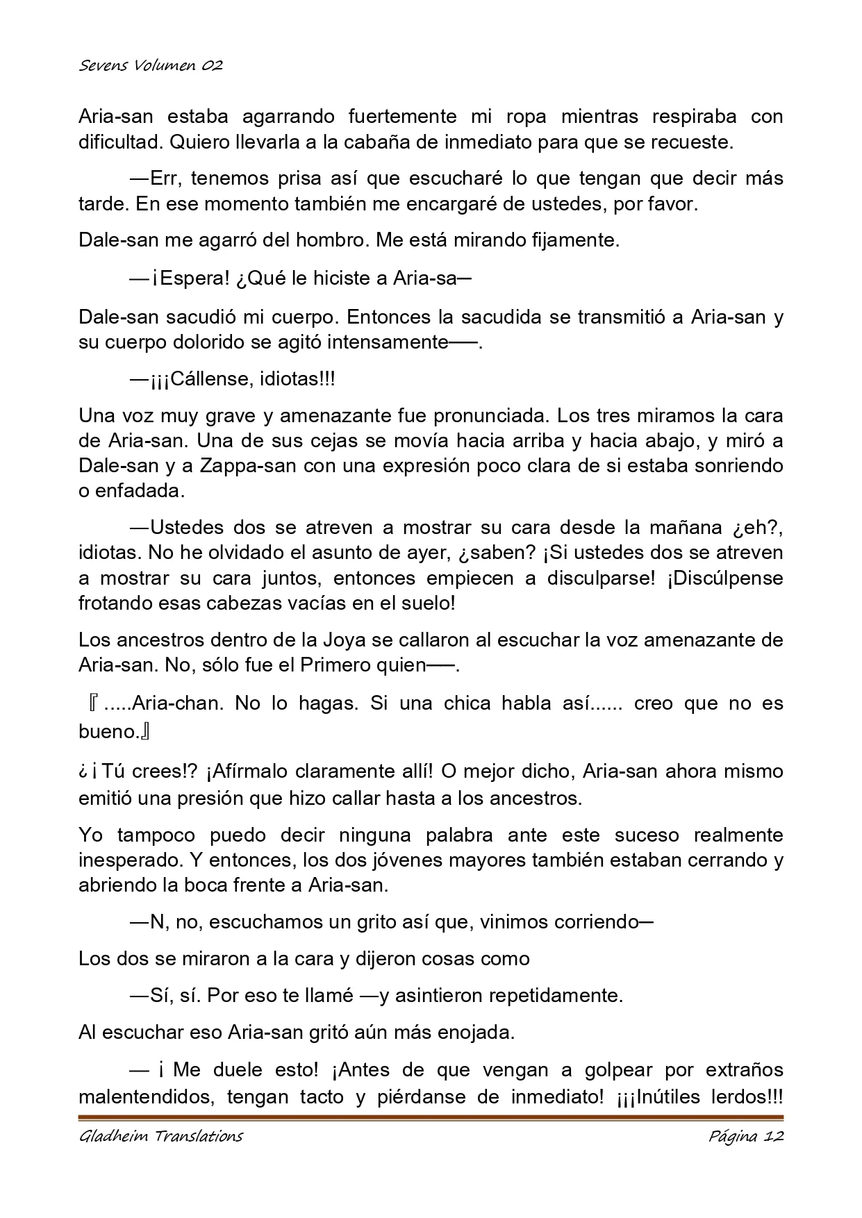 Página 12 del Manga