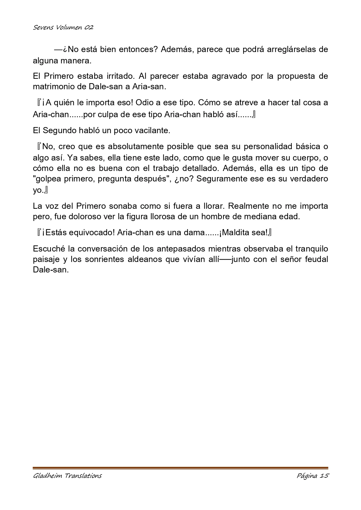 Página 15 del Manga