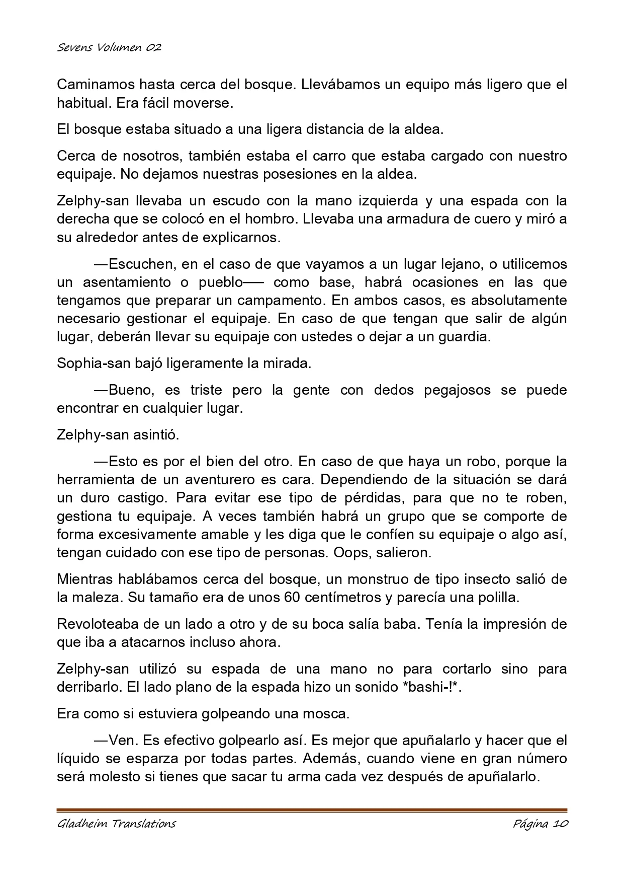 Página 10 del Manga