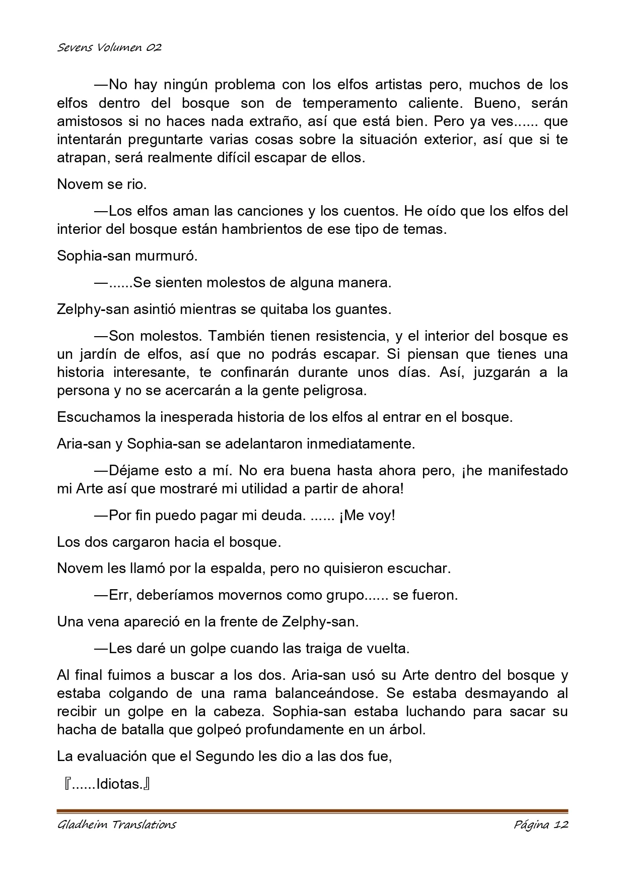 Página 12 del Manga