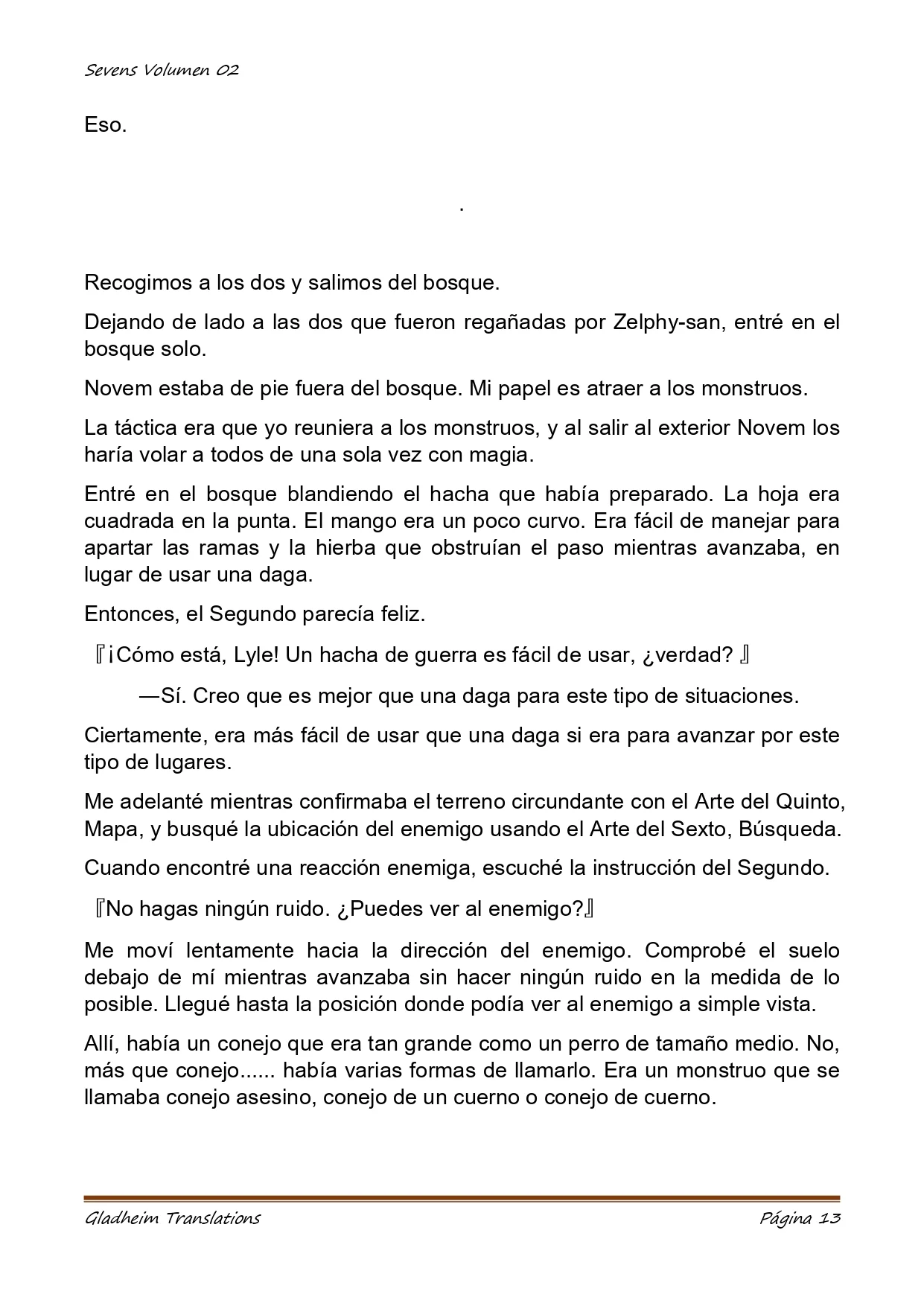 Página 13 del Manga