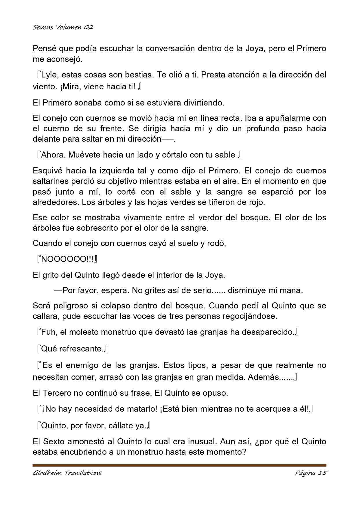 Página 15 del Manga