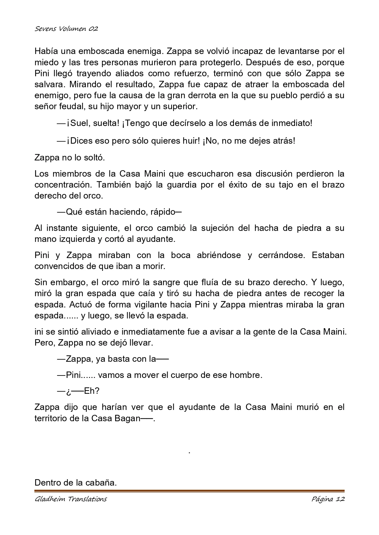 Página 12 del Manga